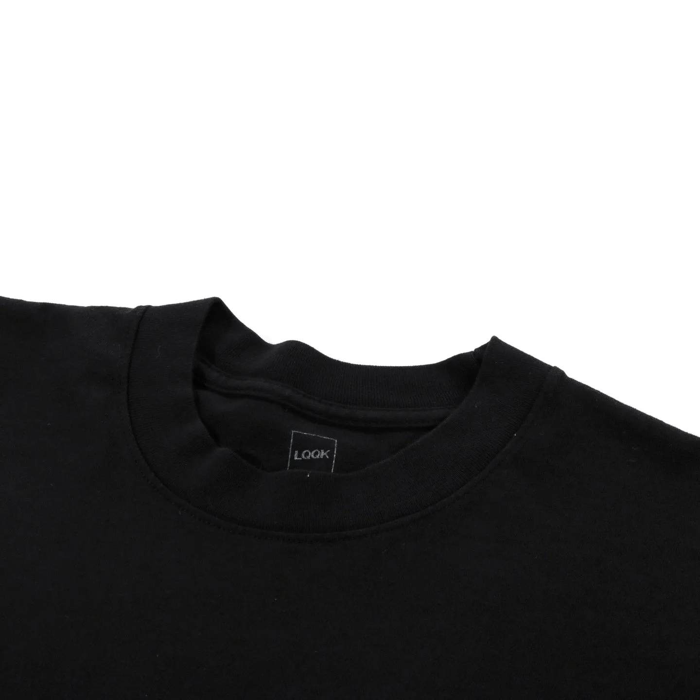 LQQK STUDIO SHOP TEE BLACK