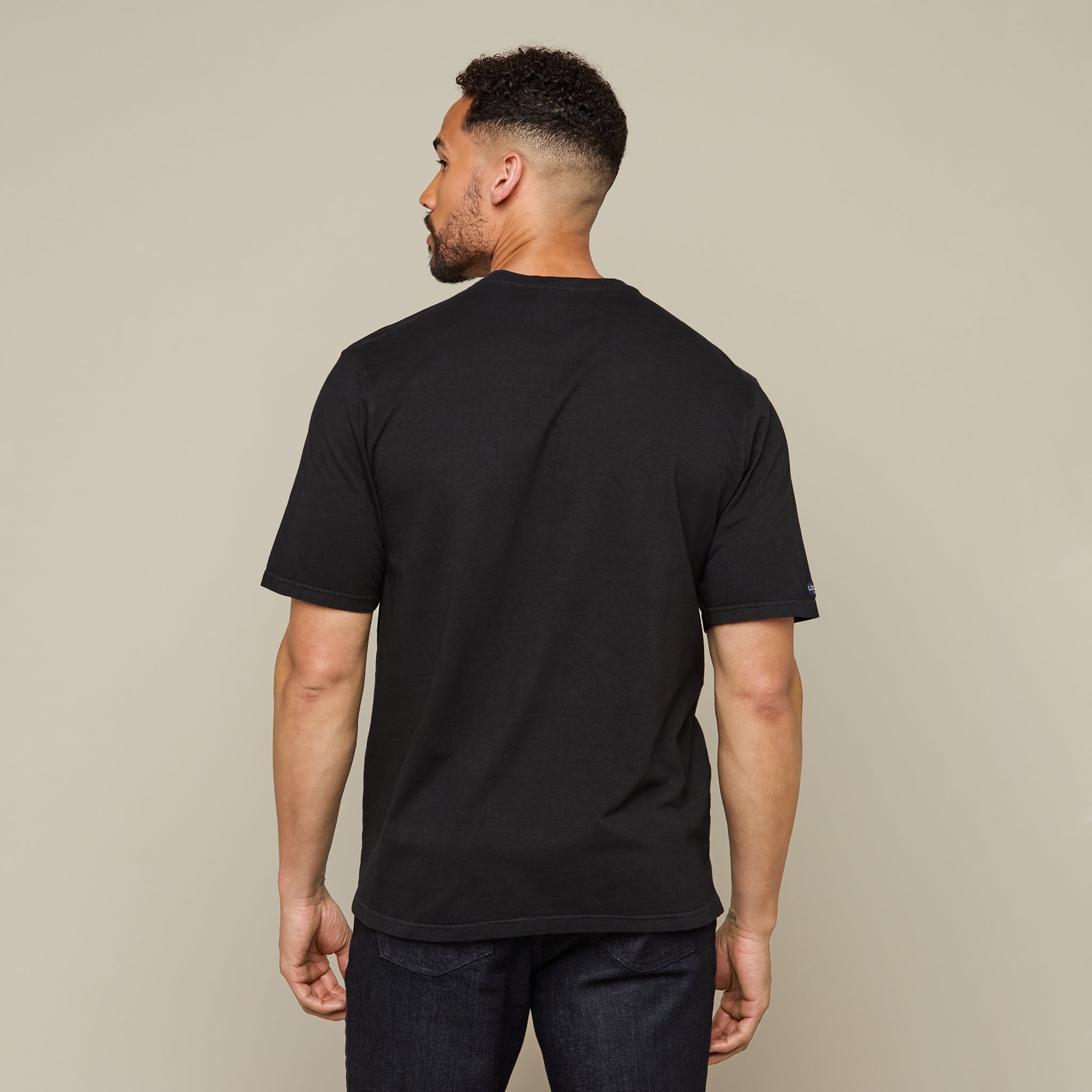 Lucchese Script Tee :: Black