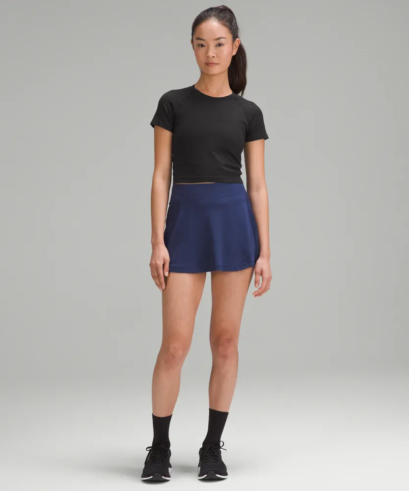 lululemon athletica Swiftly Tech Cropped Short-Sleeve Shirt 2.0 | Women's Short Sleeve Shirts & Tee's