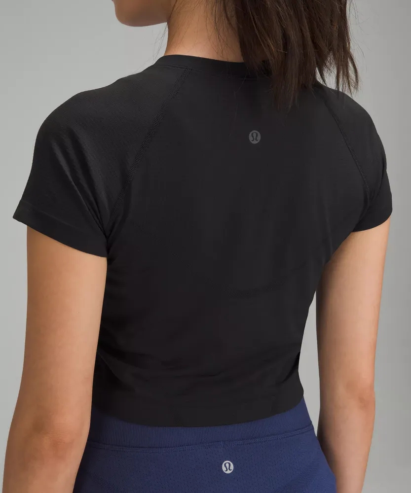 lululemon athletica Swiftly Tech Cropped Short-Sleeve Shirt 2.0 | Women's Short Sleeve Shirts & Tee's