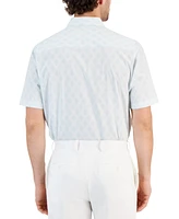 Macy's Alfani Men's Diamond Stripe Shirt, Created for Macy's