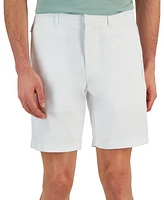 Macy's Alfani Men's Flat Front Four-Pocket 8" Tech Shorts, Created for Macy's