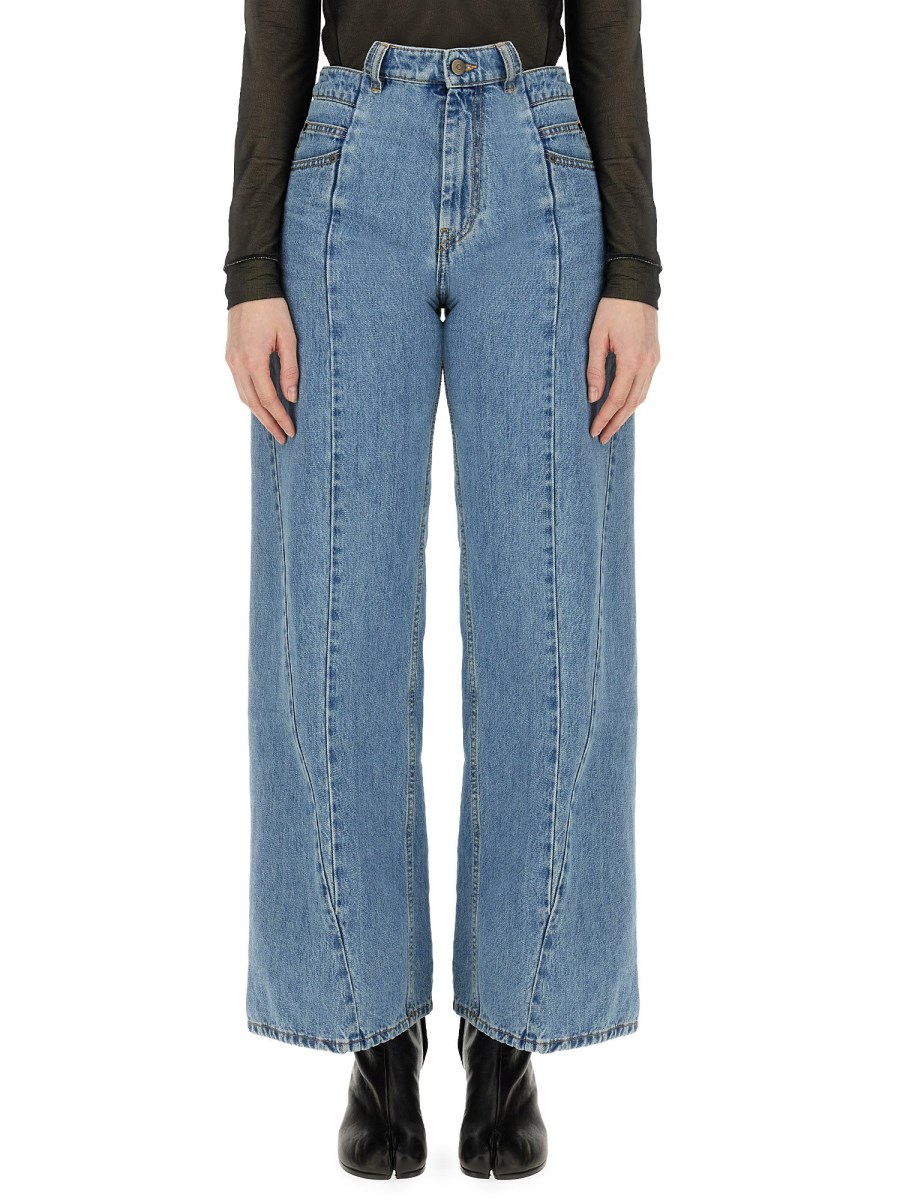 MAISON MARGIELA    COTTON DENIM JEANS