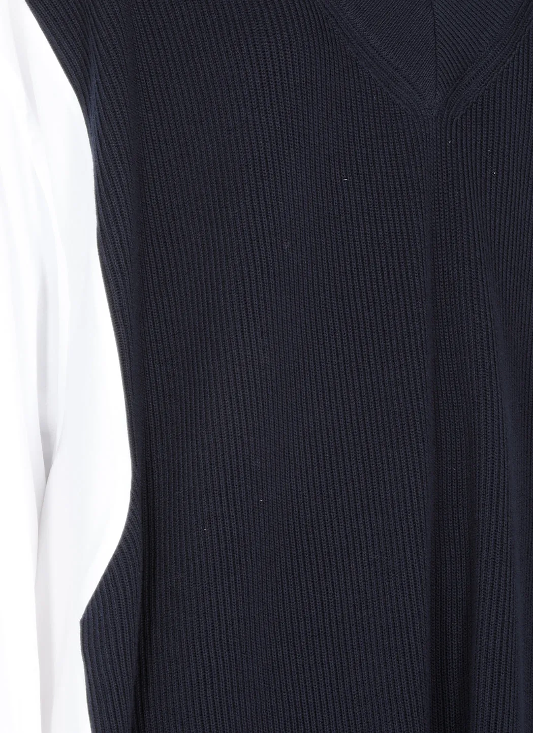 Maison Margiela Knit Panelled Shirt Dress