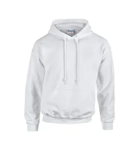 Mens heavy blend hoodie white Gildan