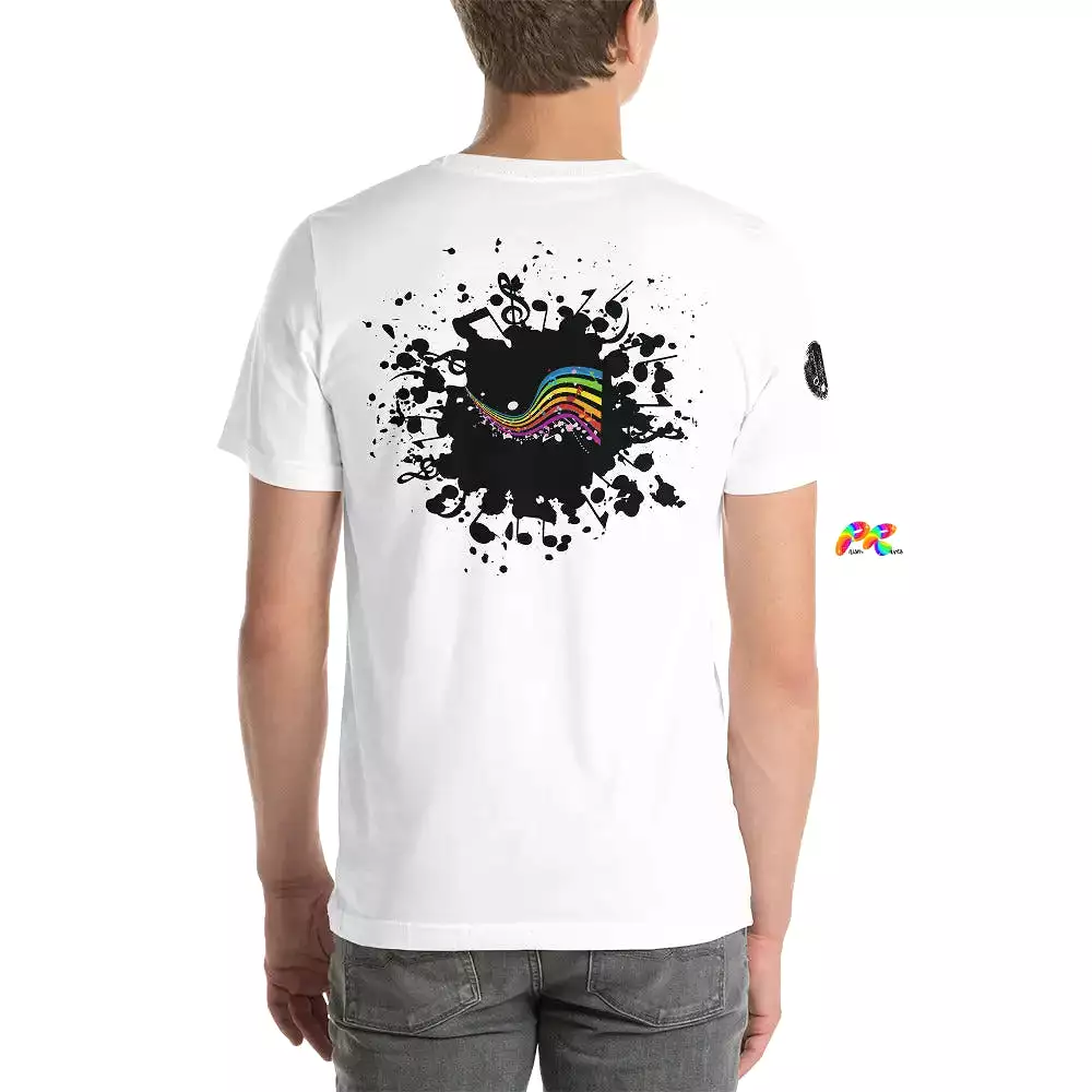 Music Splat and Notes Unisex T-shirt