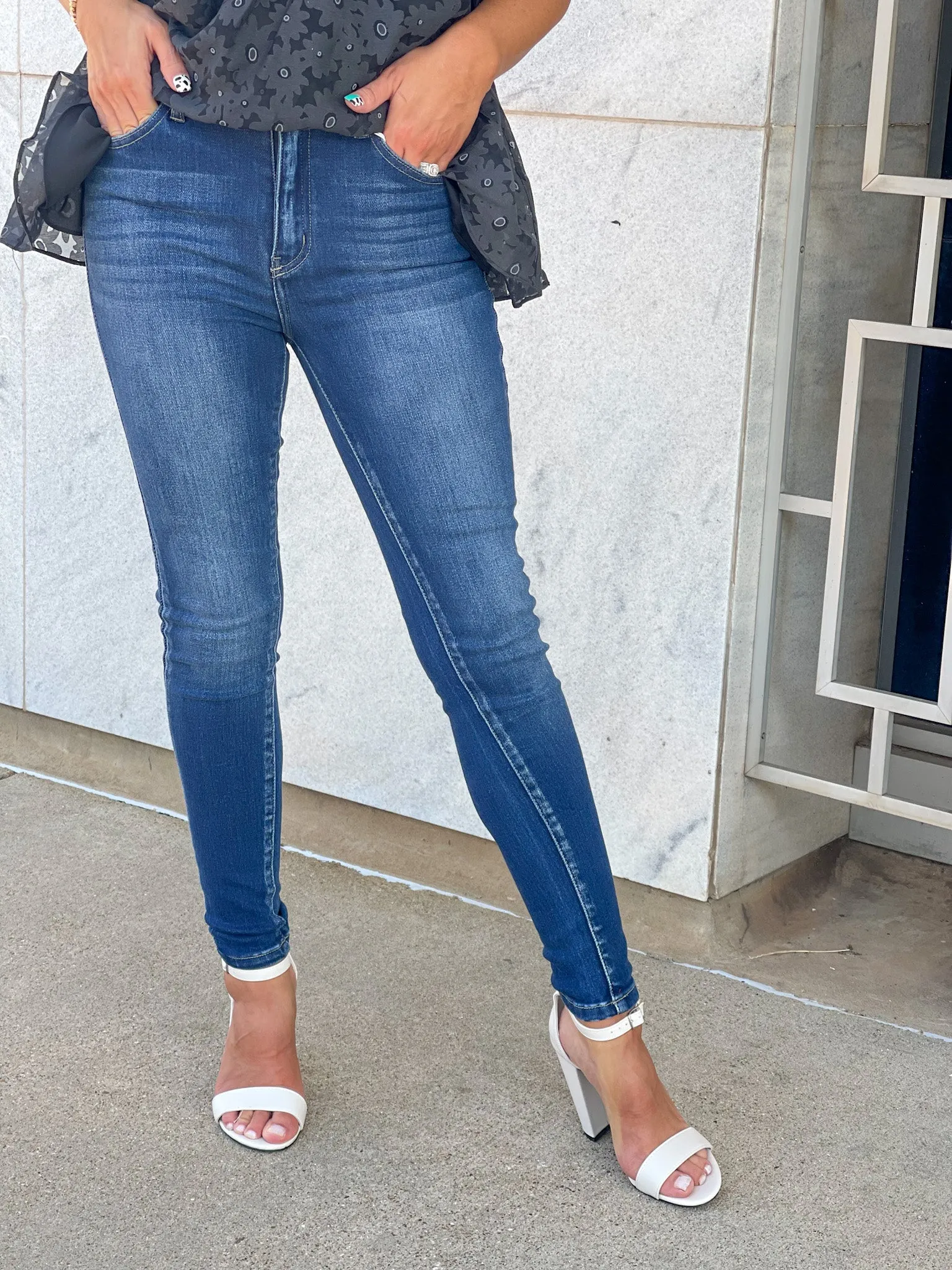 Nicole High Rise Super Skinny Jeans