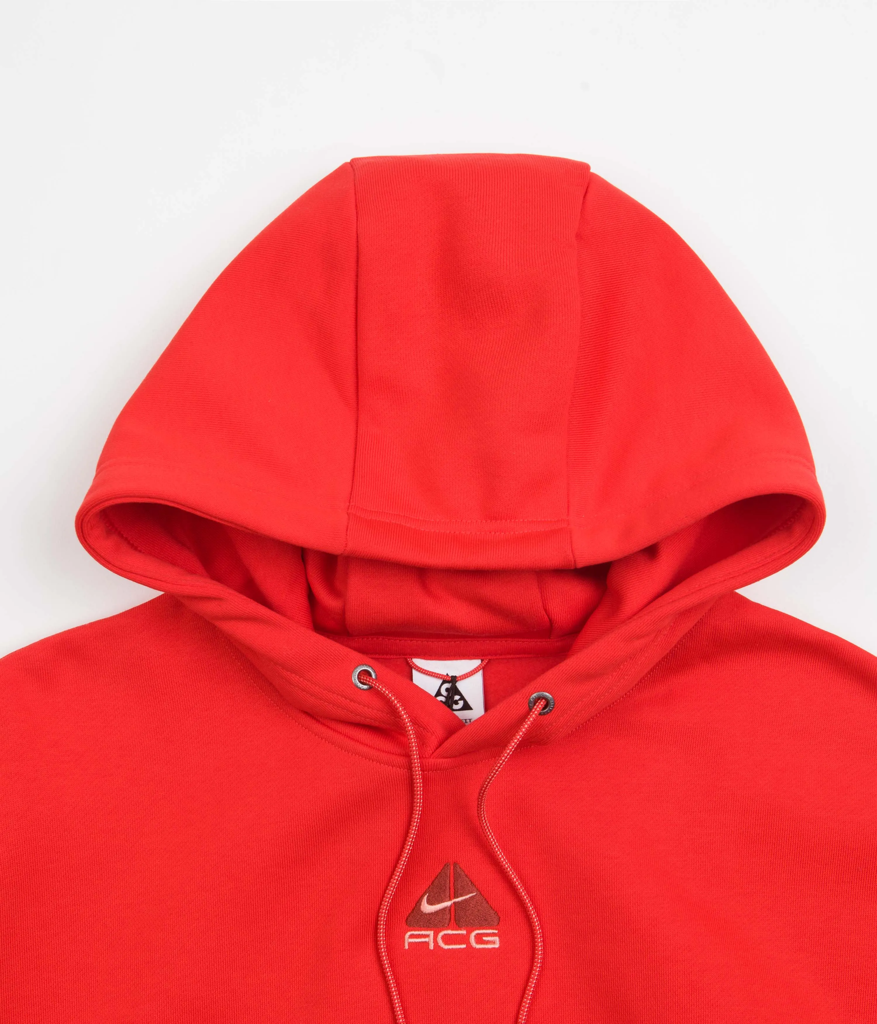 Nike ACG Womens Tuff Knit Hoodie - Light Crimson / Light Madder Root / Mars Stone