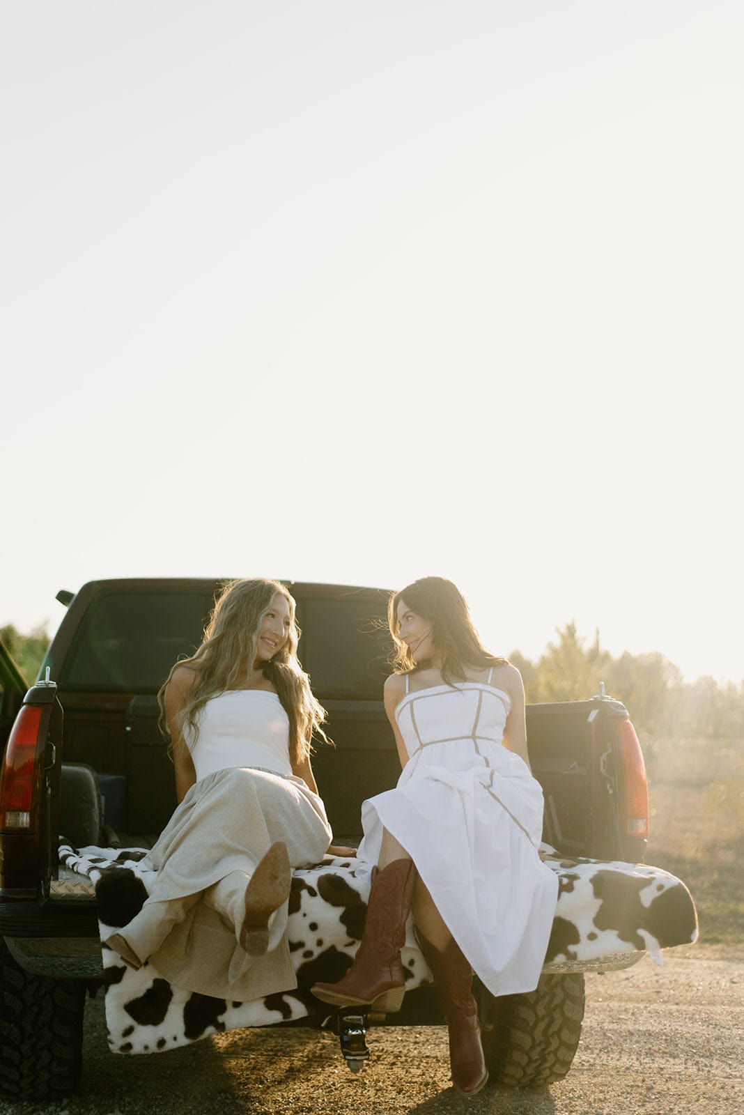 Oatmeal Linen Strapless Maxi Dress