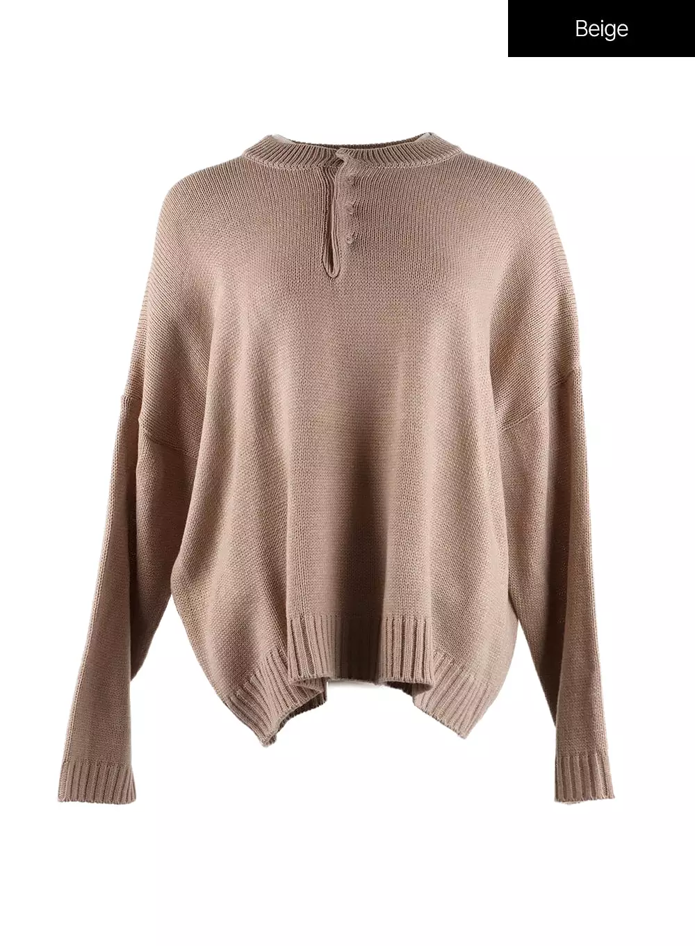 Oversized Knit Sweater IF408