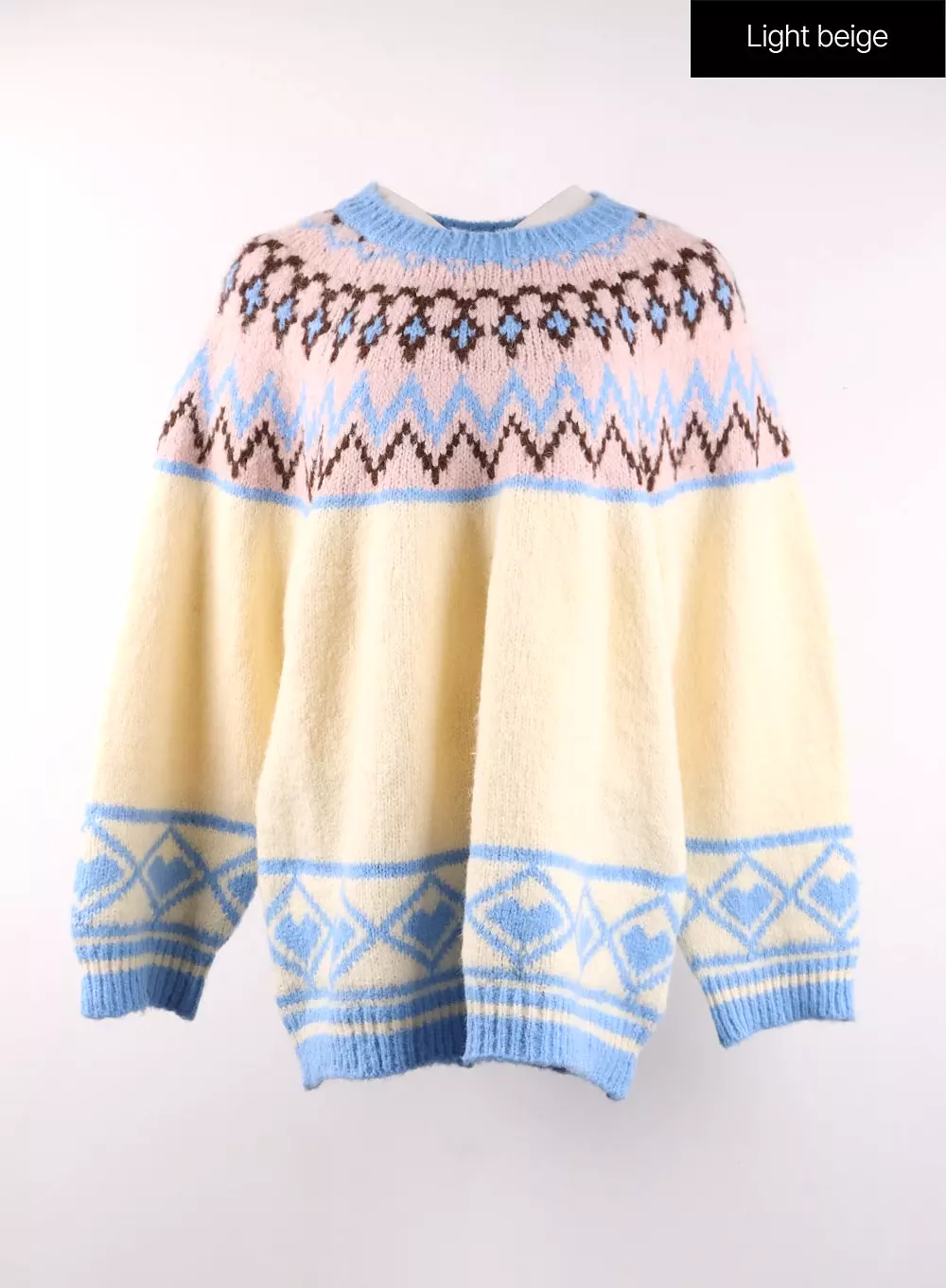 Oversized Knit Sweater OF405