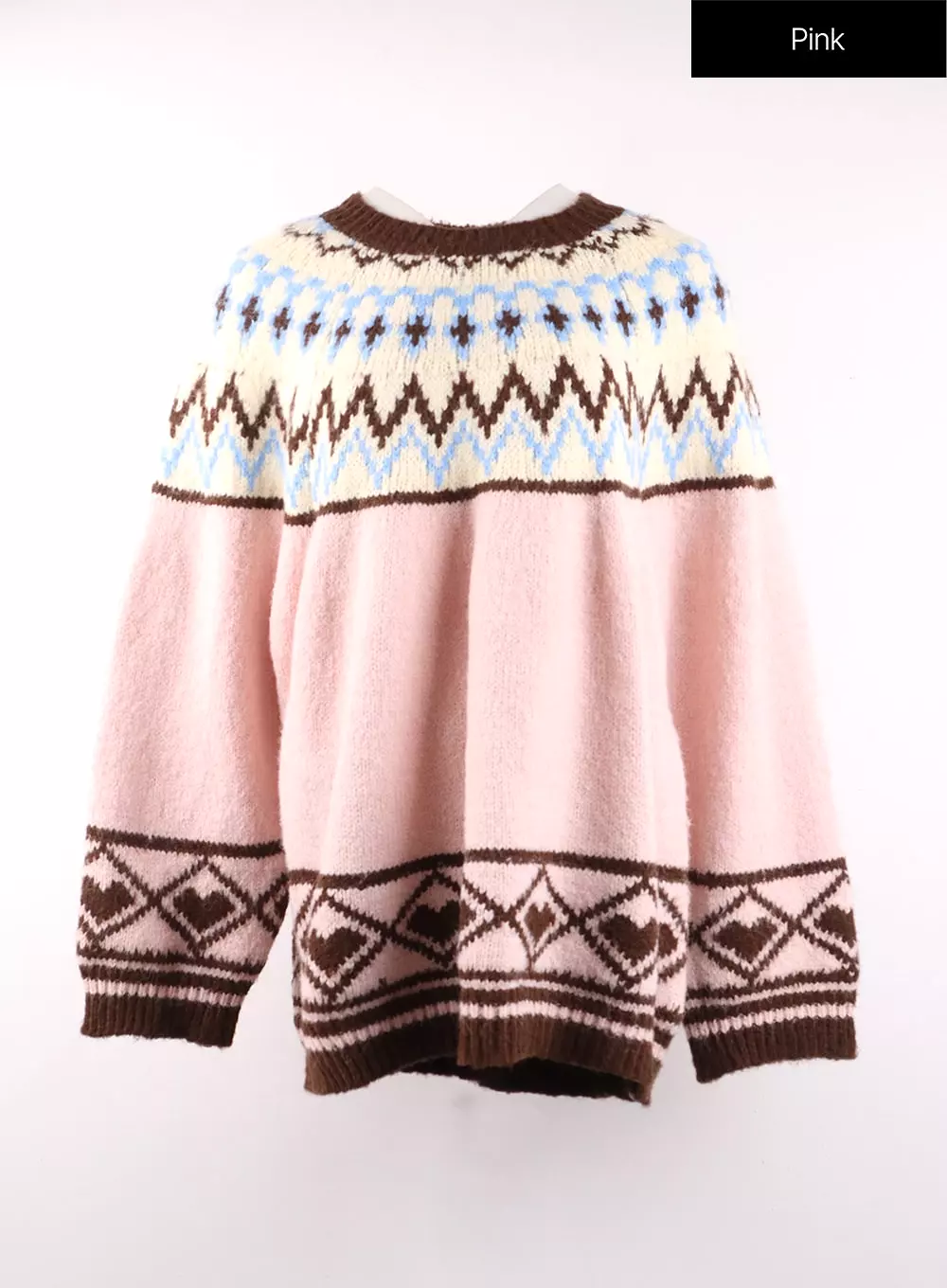 Oversized Knit Sweater OF405