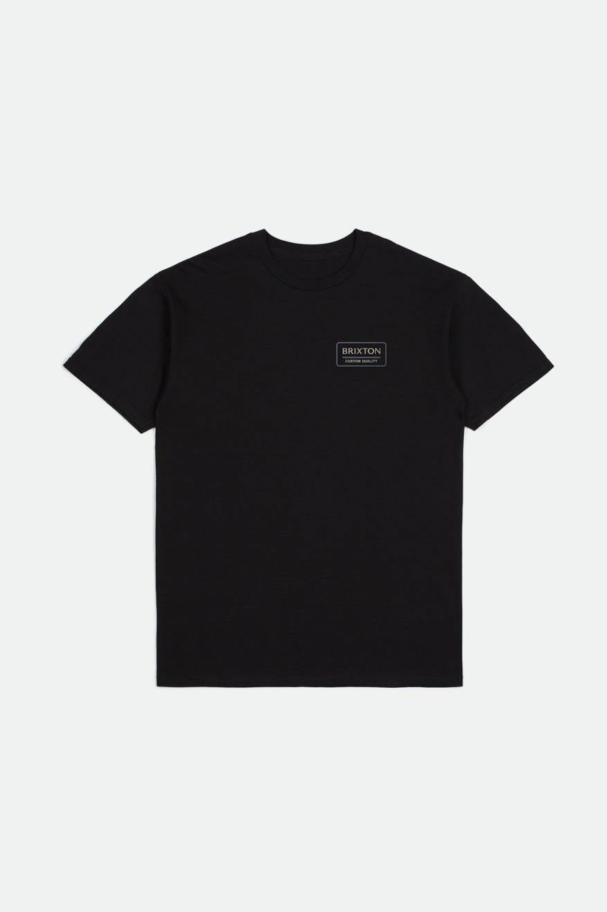 Palmer Proper S/S Standard Tee - Black/Oatmeal/Flint Blue