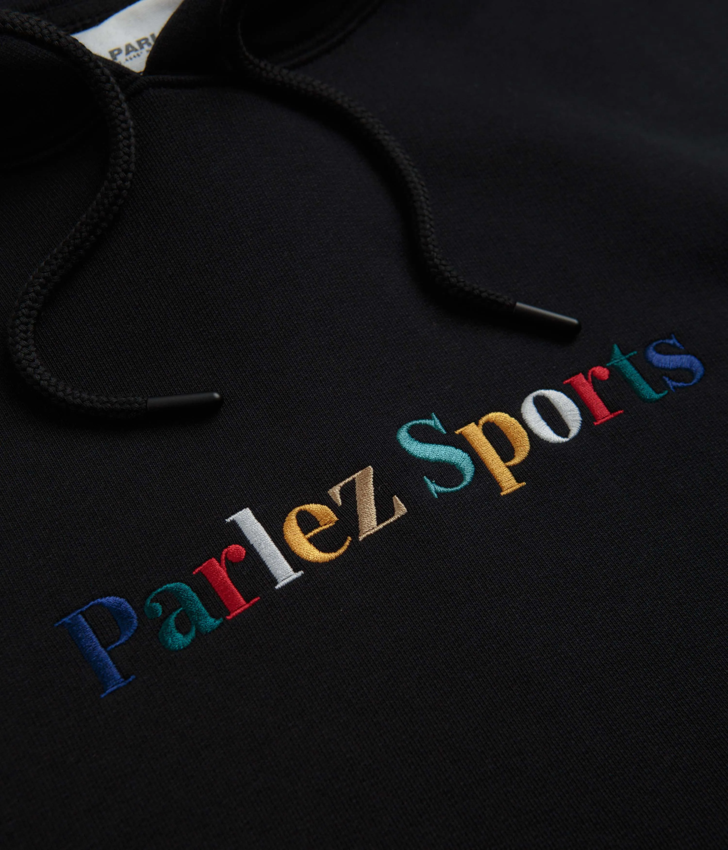 Parlez Leaf Hoodie - Black