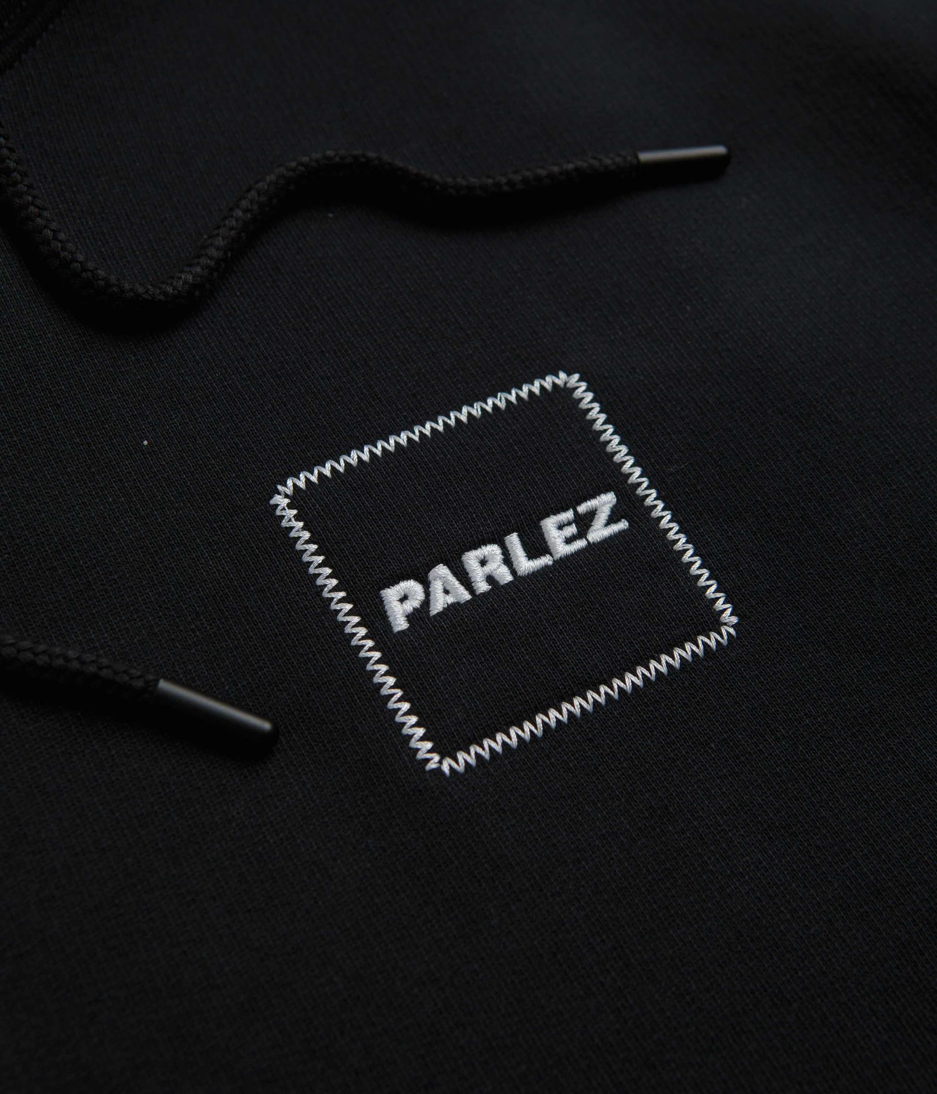 Parlez Stitch Hoodie - Black