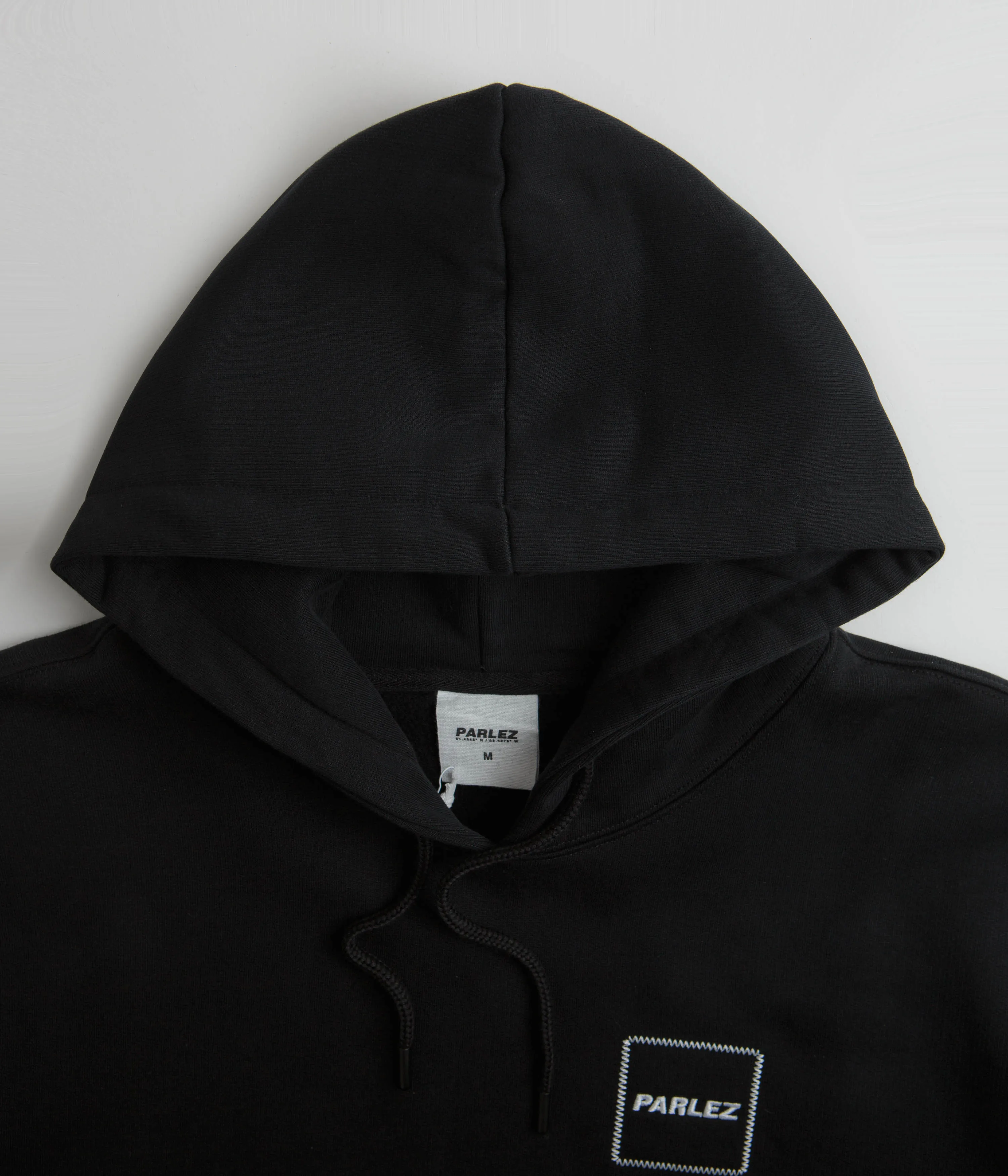 Parlez Stitch Hoodie - Black