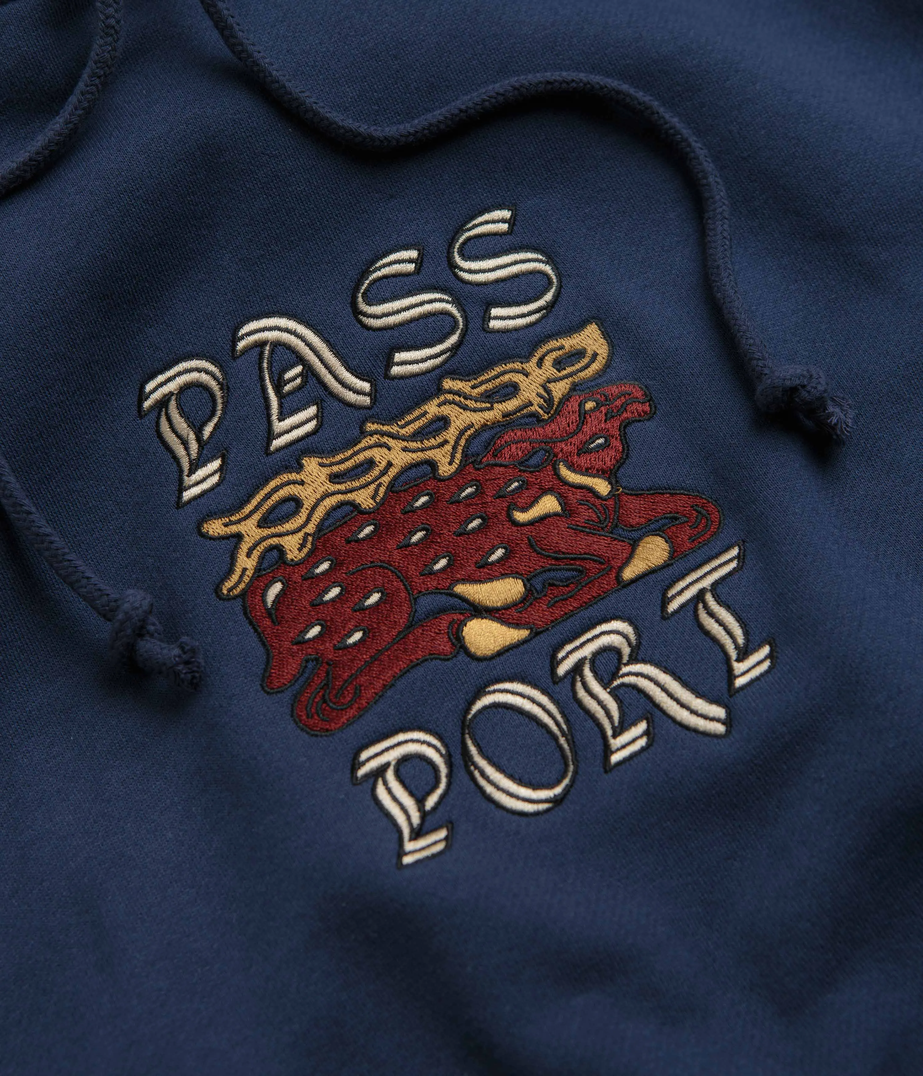 Pass Port Antler Hoodie - Navy