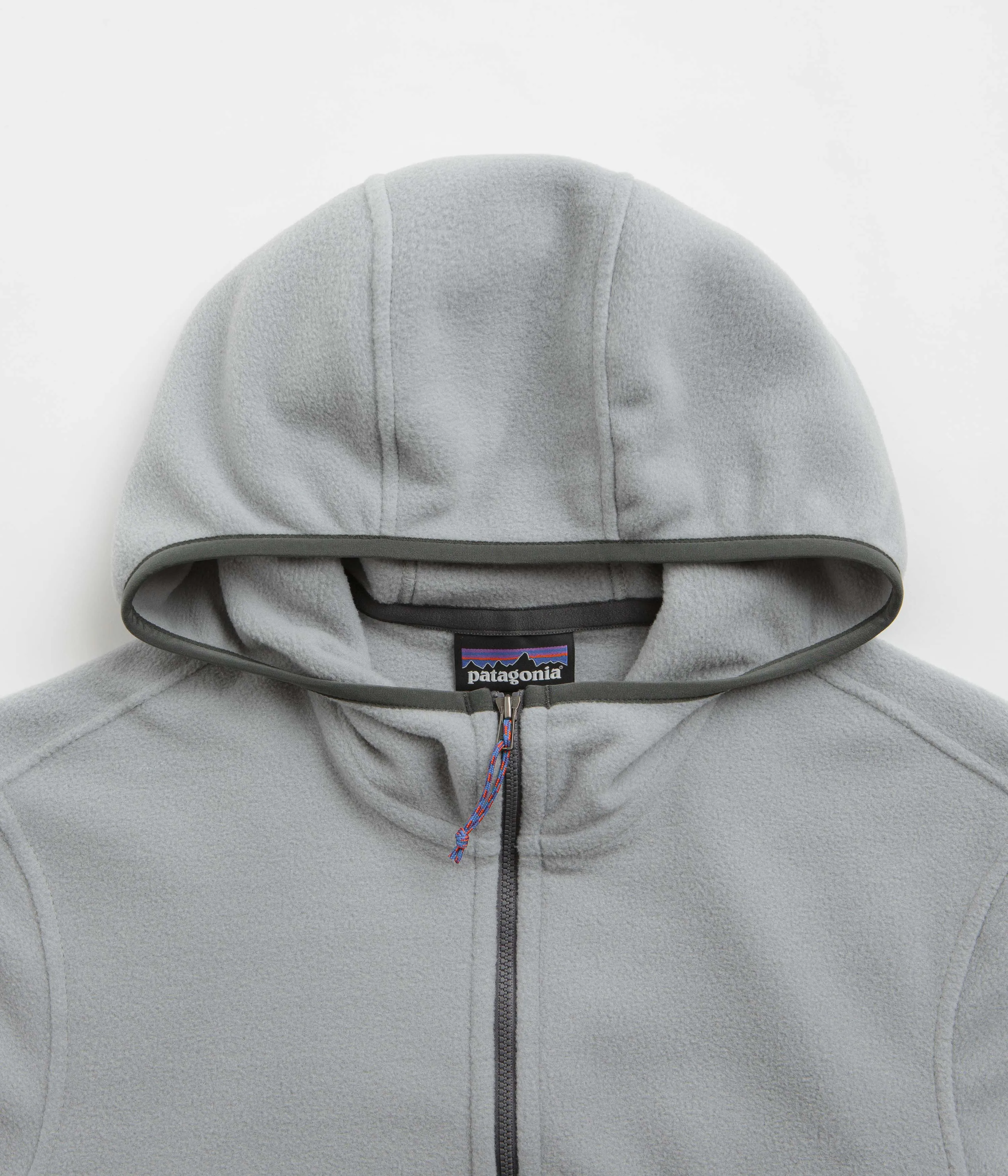 Patagonia Microdini Hoodie - Nouveau Green / Salt Grey