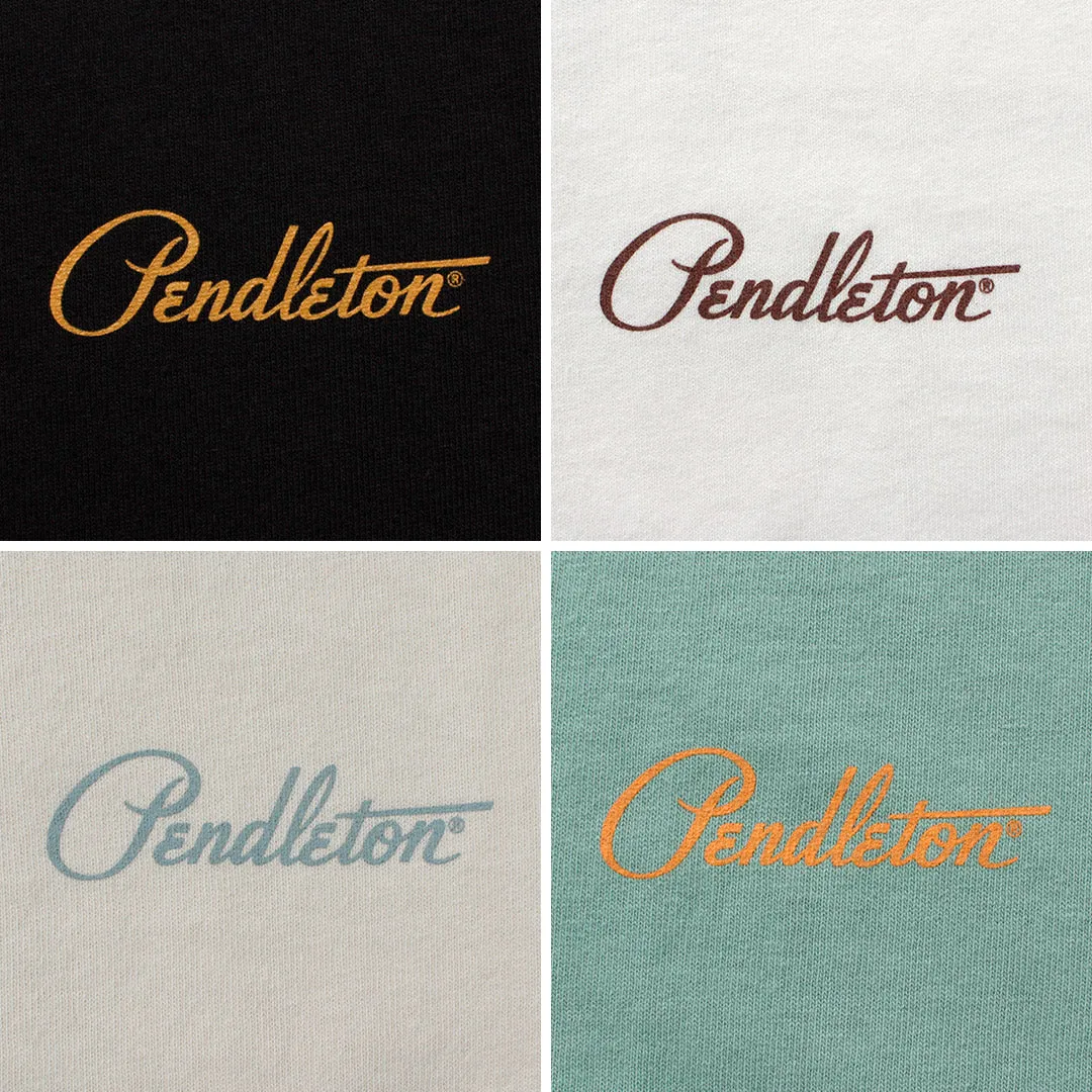 PENDLETON（ペンドルトン） バックプリント クロップドTシャツ / レディース トップス ショート丈 半袖 綿 コットン Back Print cropped TEE