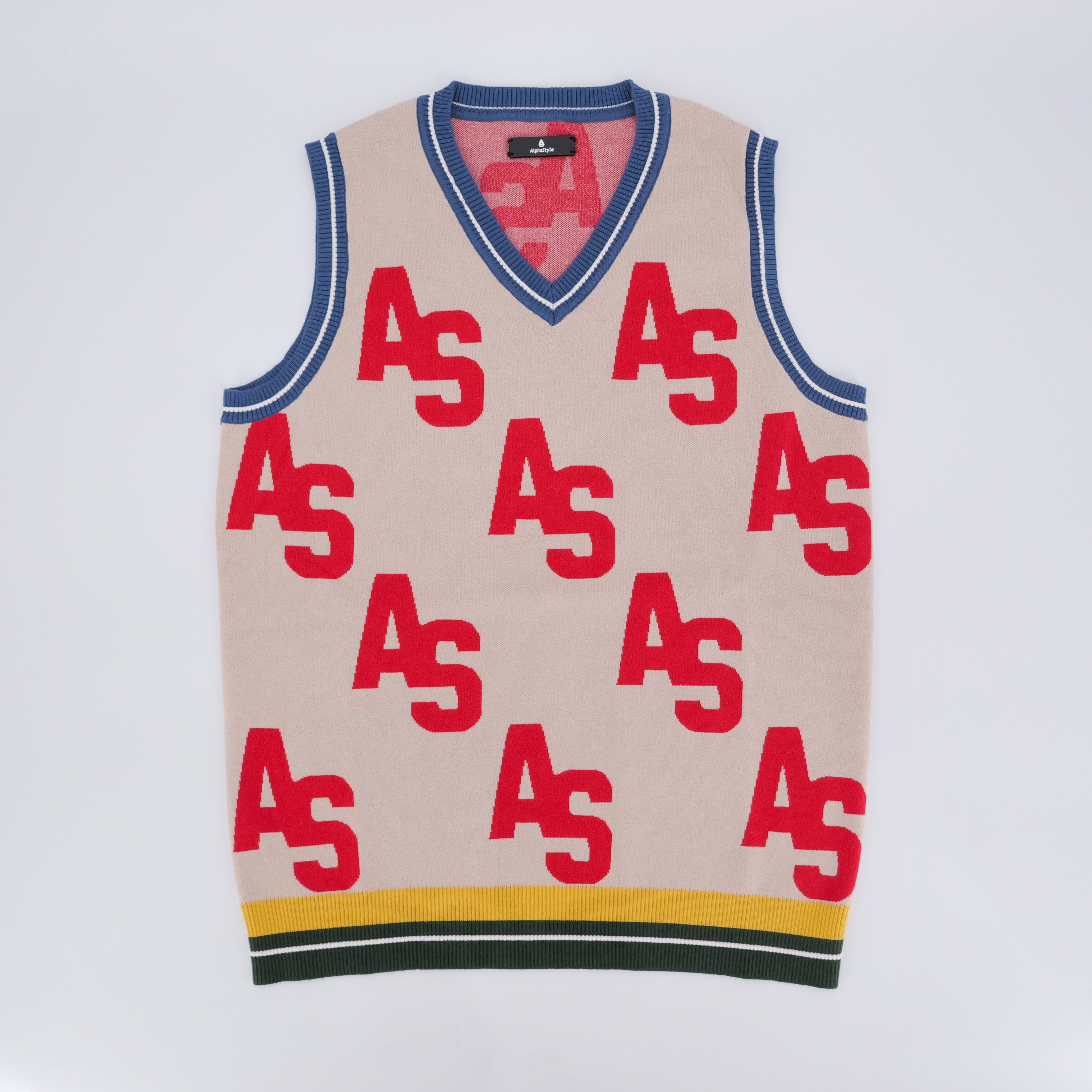 PENN SWEATER VEST BONE