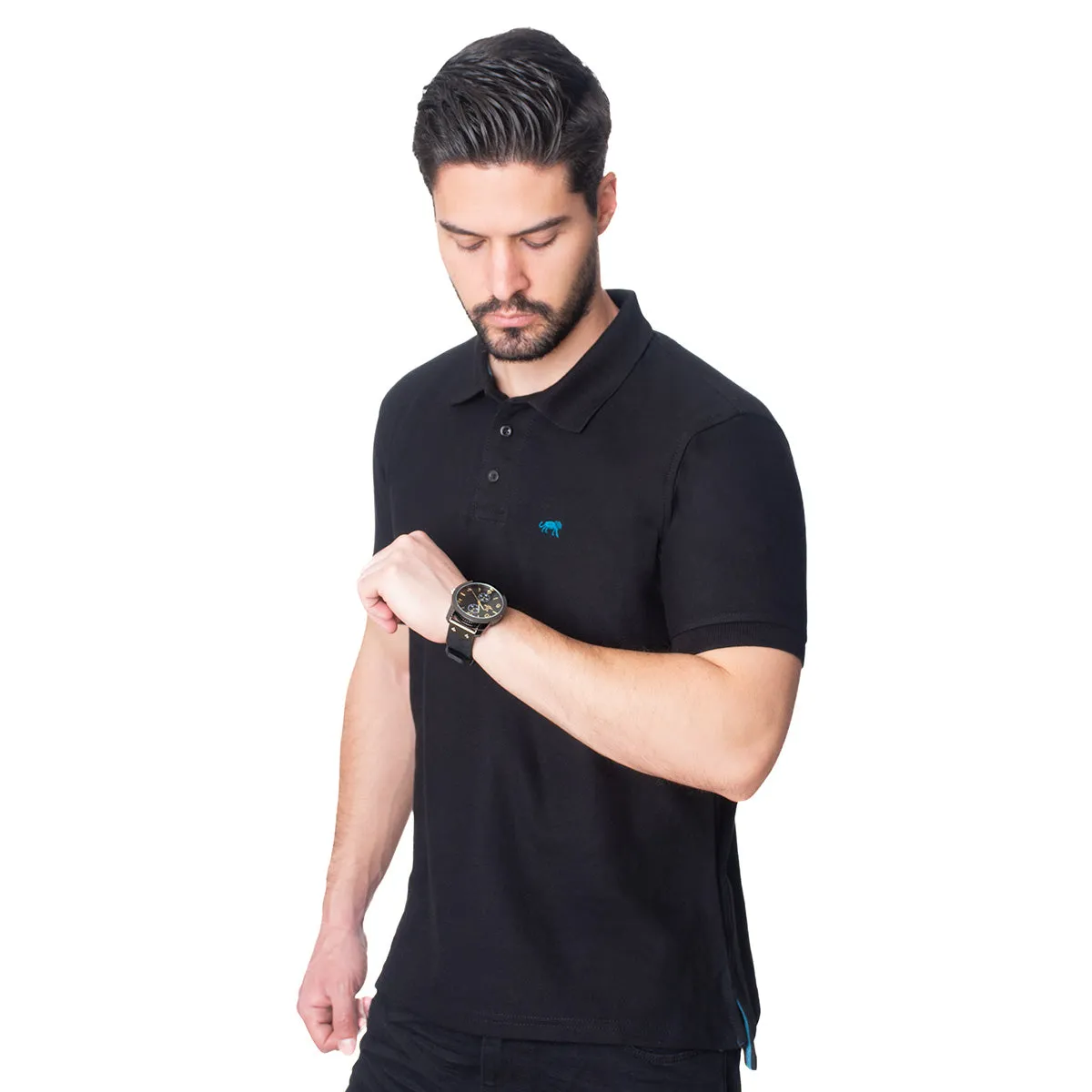 Playera Polo Negra Aldo Conti