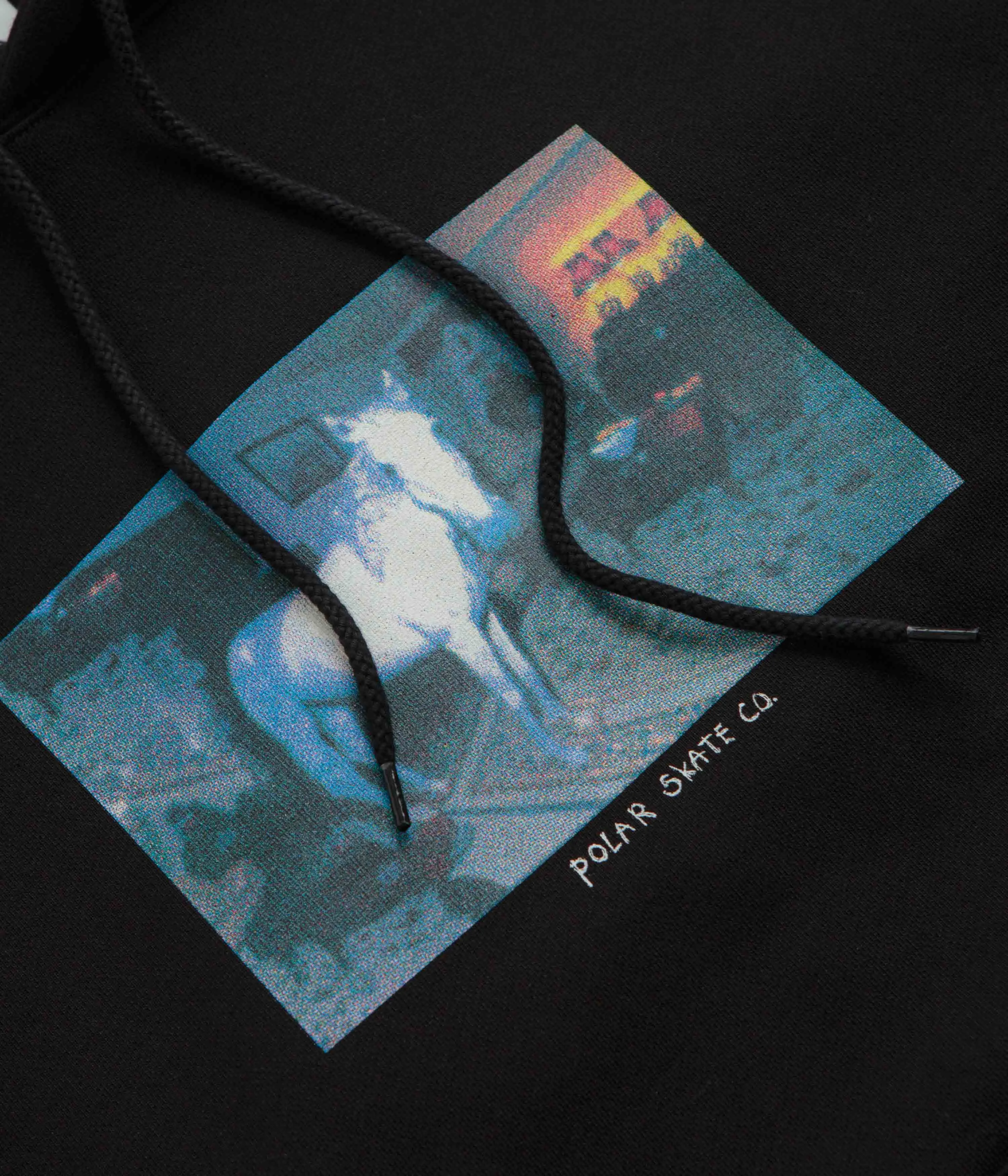 Polar Horse Dream Dave Hoodie - Black