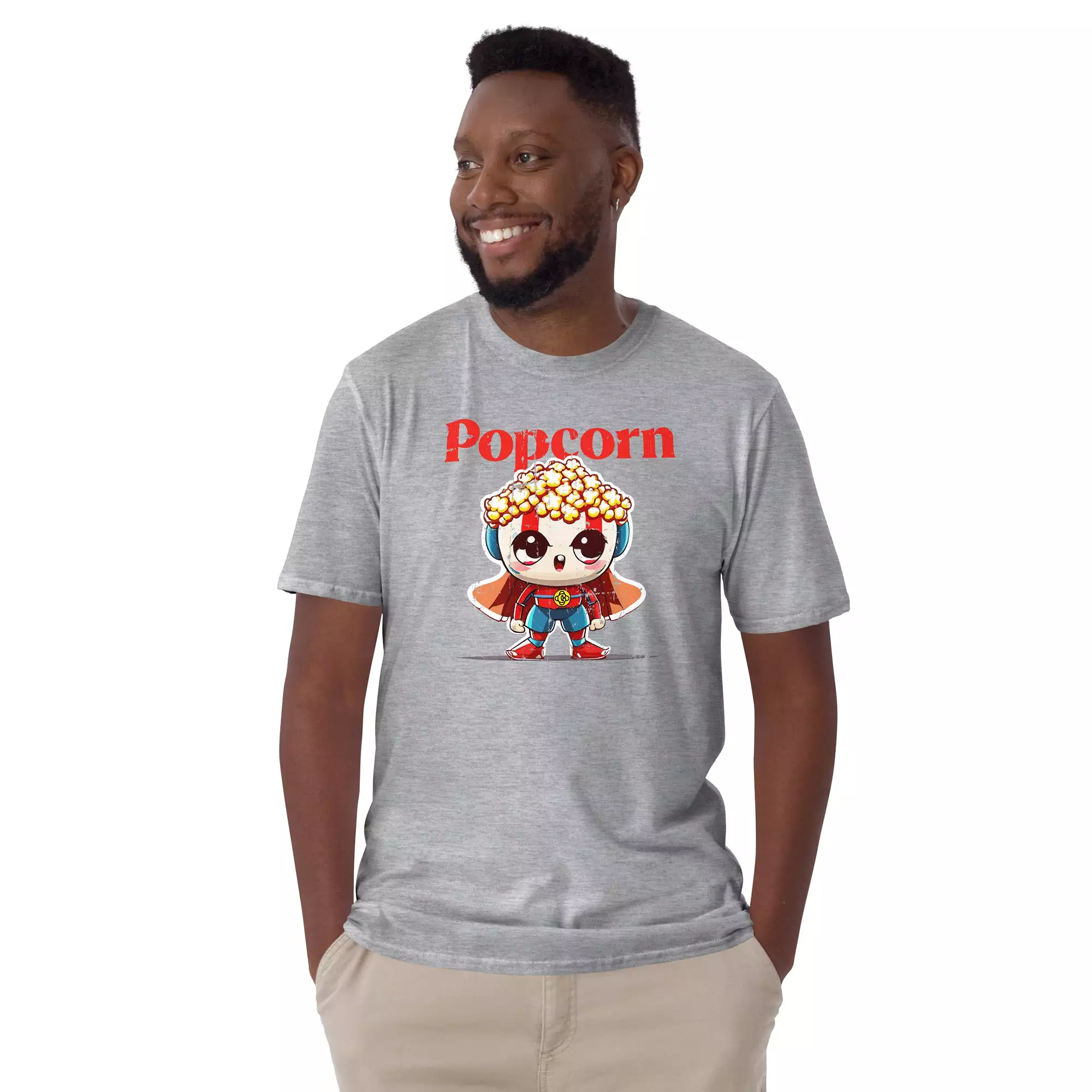 Popcorn Hero Short-Sleeve Unisex T-Shirt