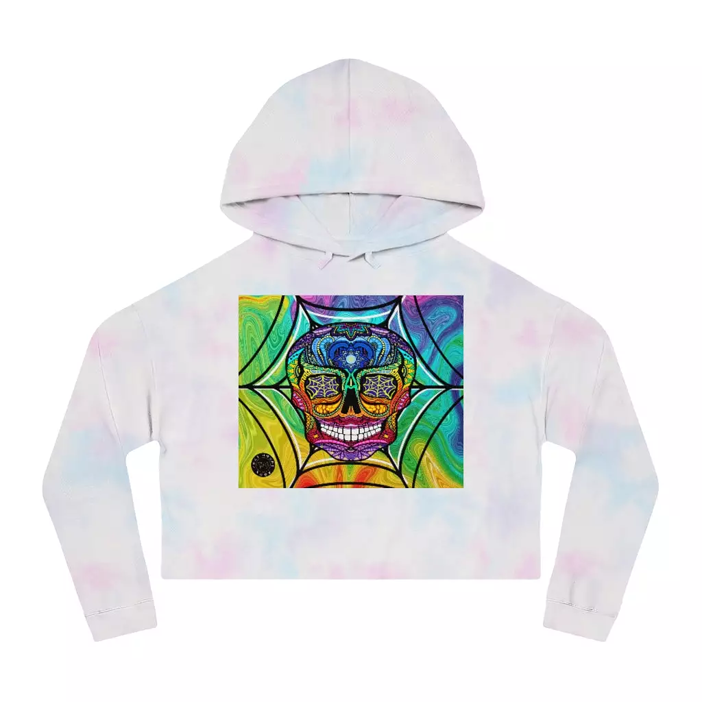 Rainbow Janis Cropped Hoodie