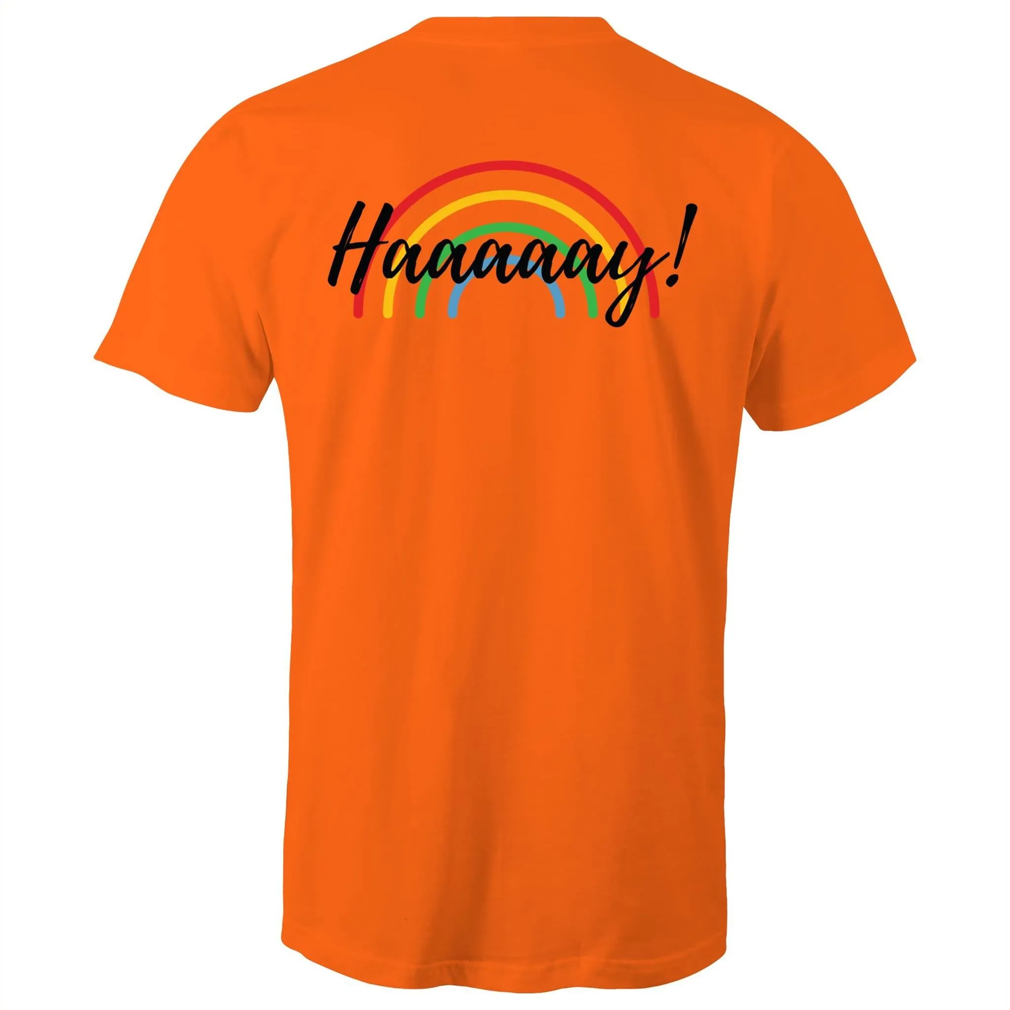 Rainbow on the Plains Haaaay Double Sided T-Shirt Unisex (CLB016)