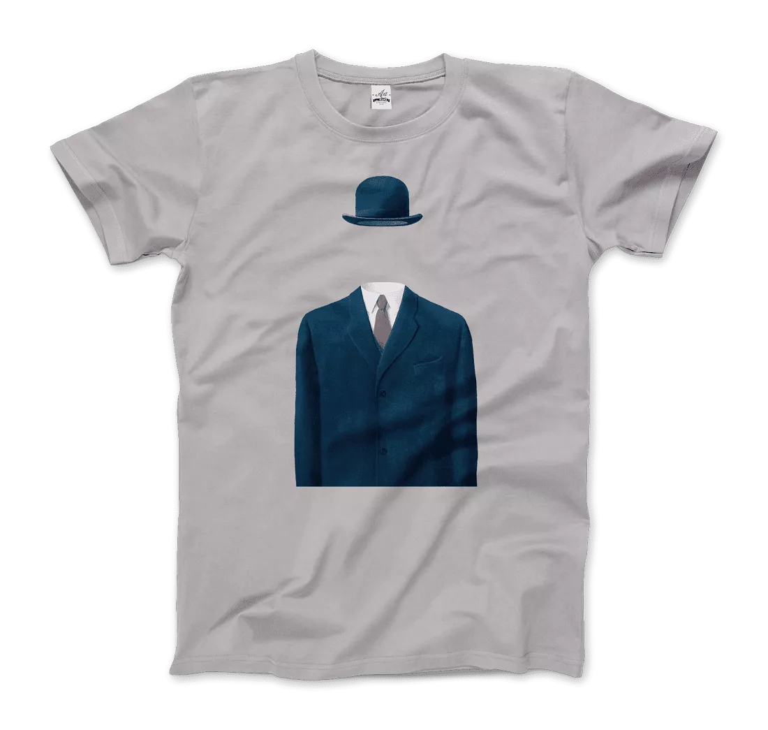 Rene Magritte Man in a Bowler Hat, 1964 Artwork T-Shirt