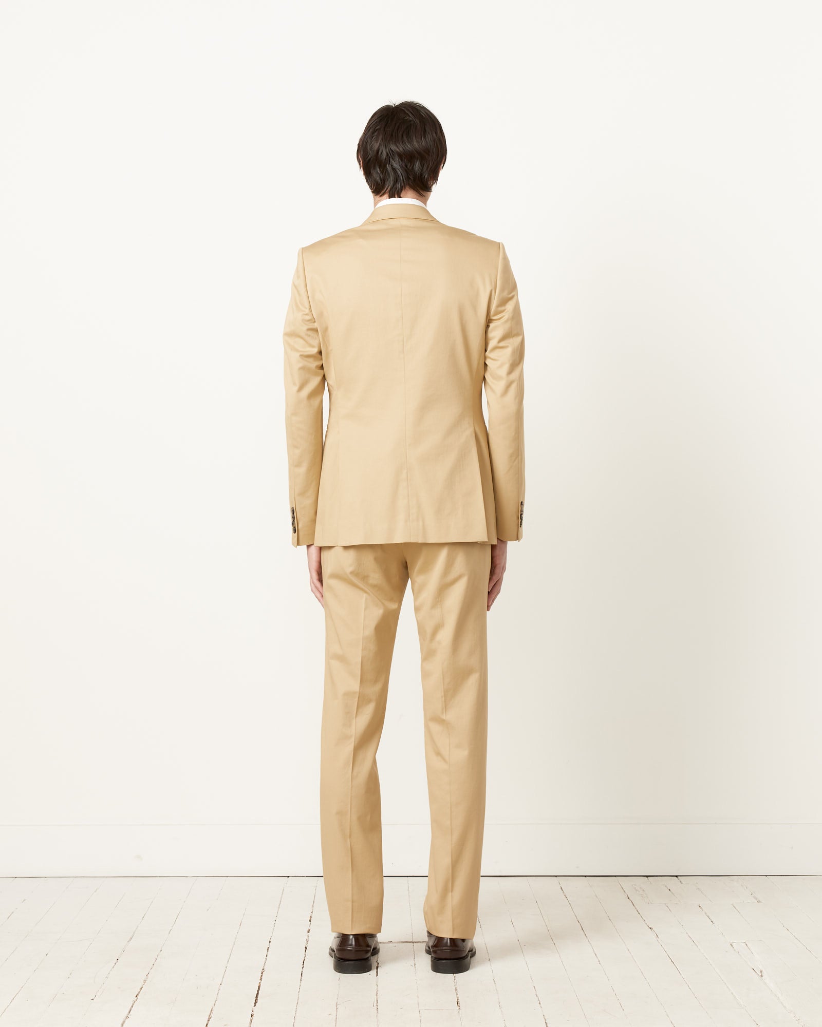 Slim Fit Suit in Beige