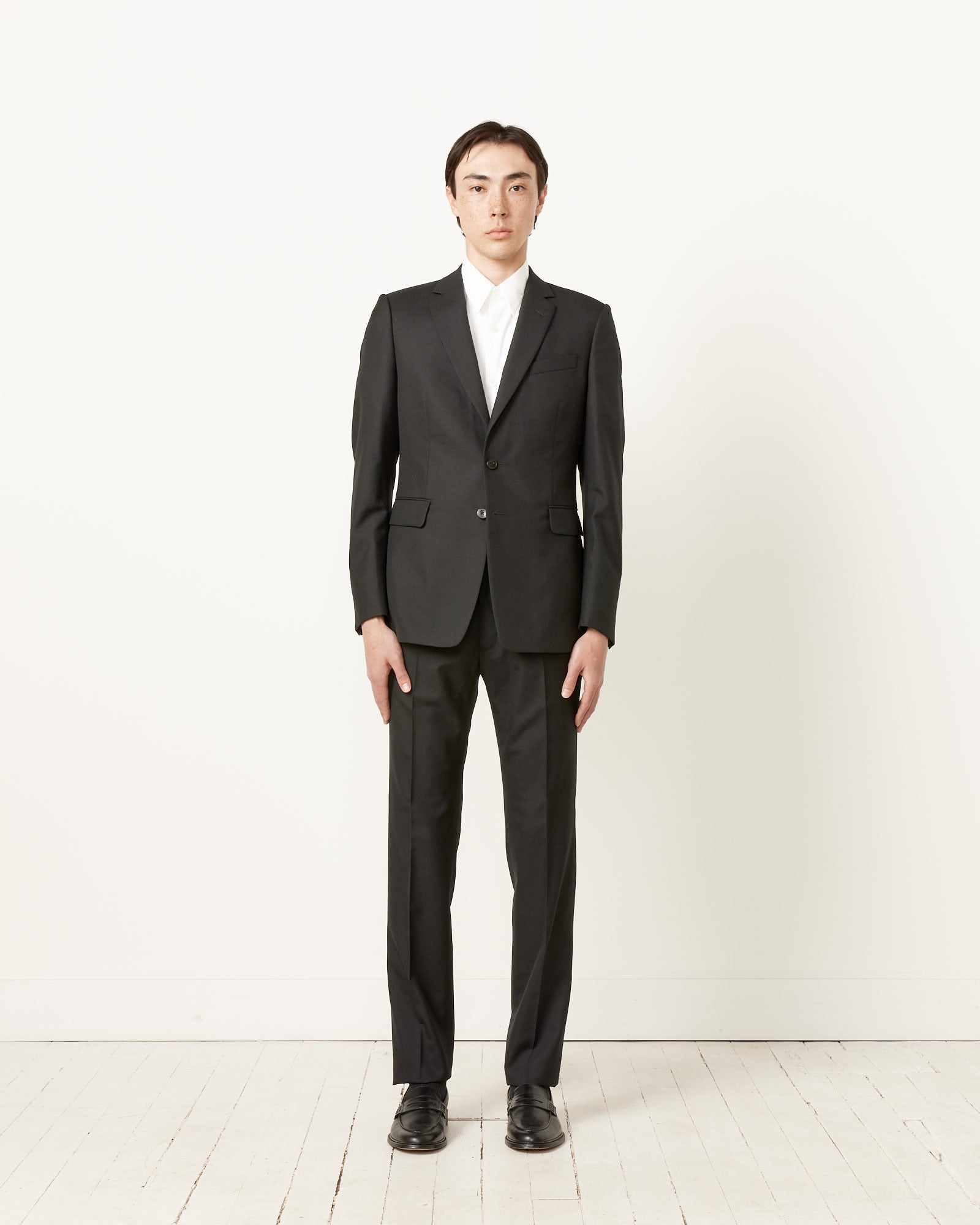 Slim Fit Suit in Black