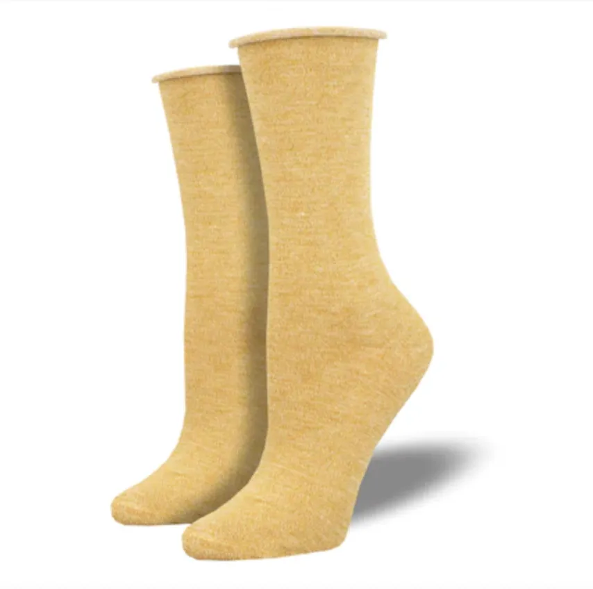 Socksmith bamboo crew, solid women's sizing