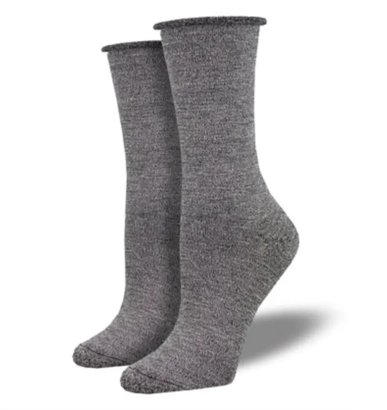 Socksmith bamboo crew, solid women's sizing