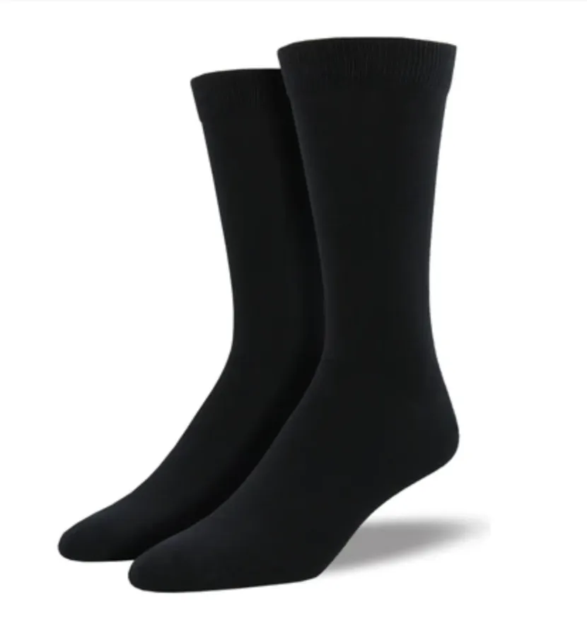 Socksmith bamboo crew, solid women's sizing