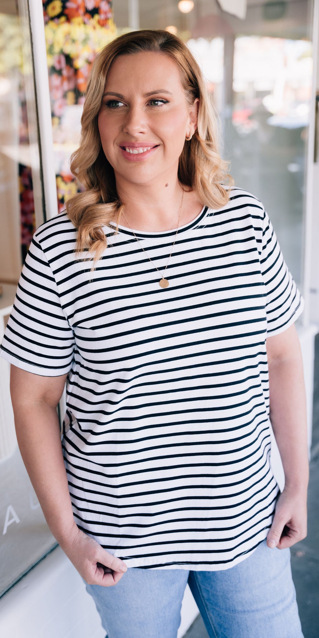 Stevie stripe tee