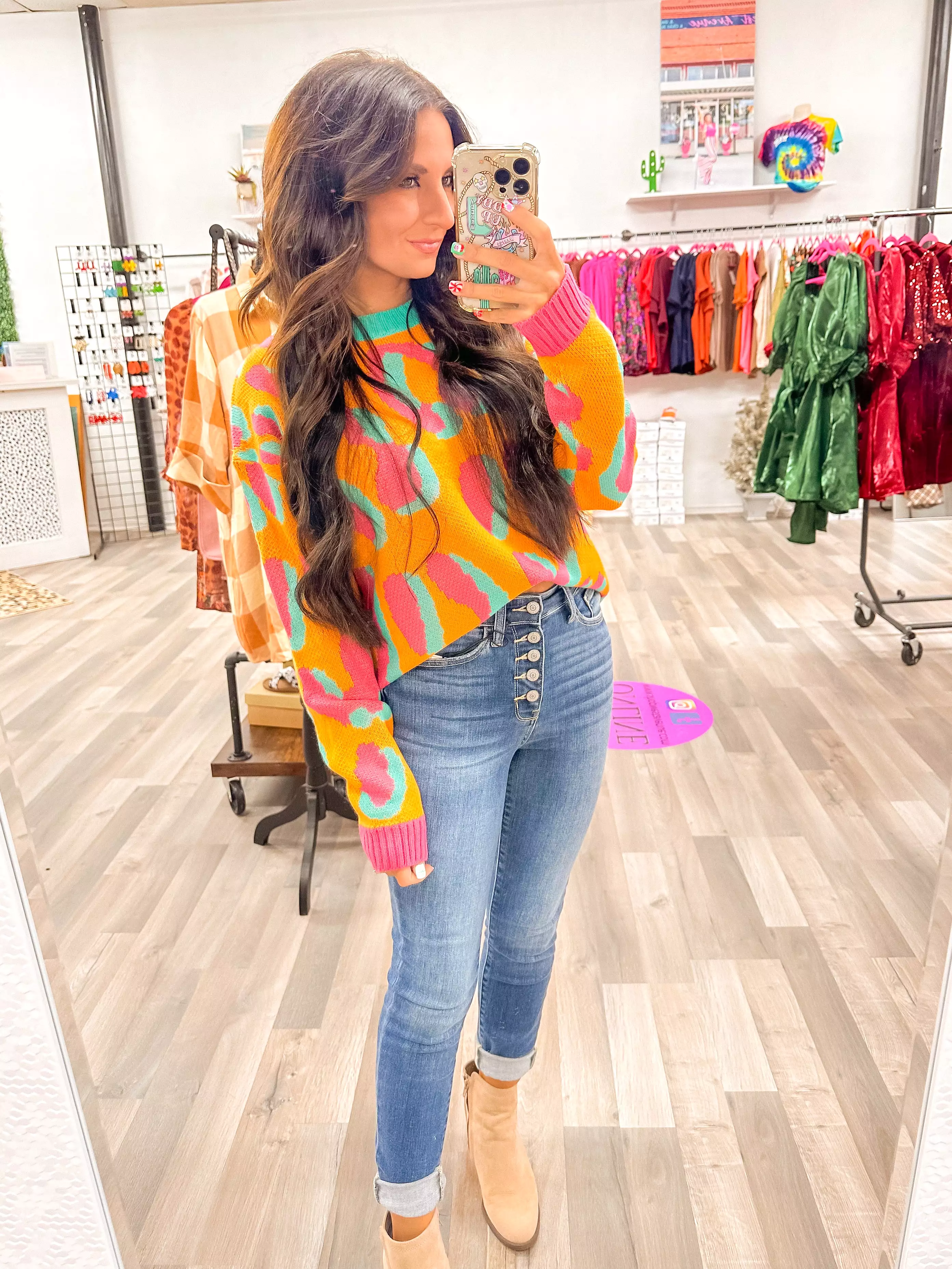 Sunrise and Sunshine Oversized Sweater