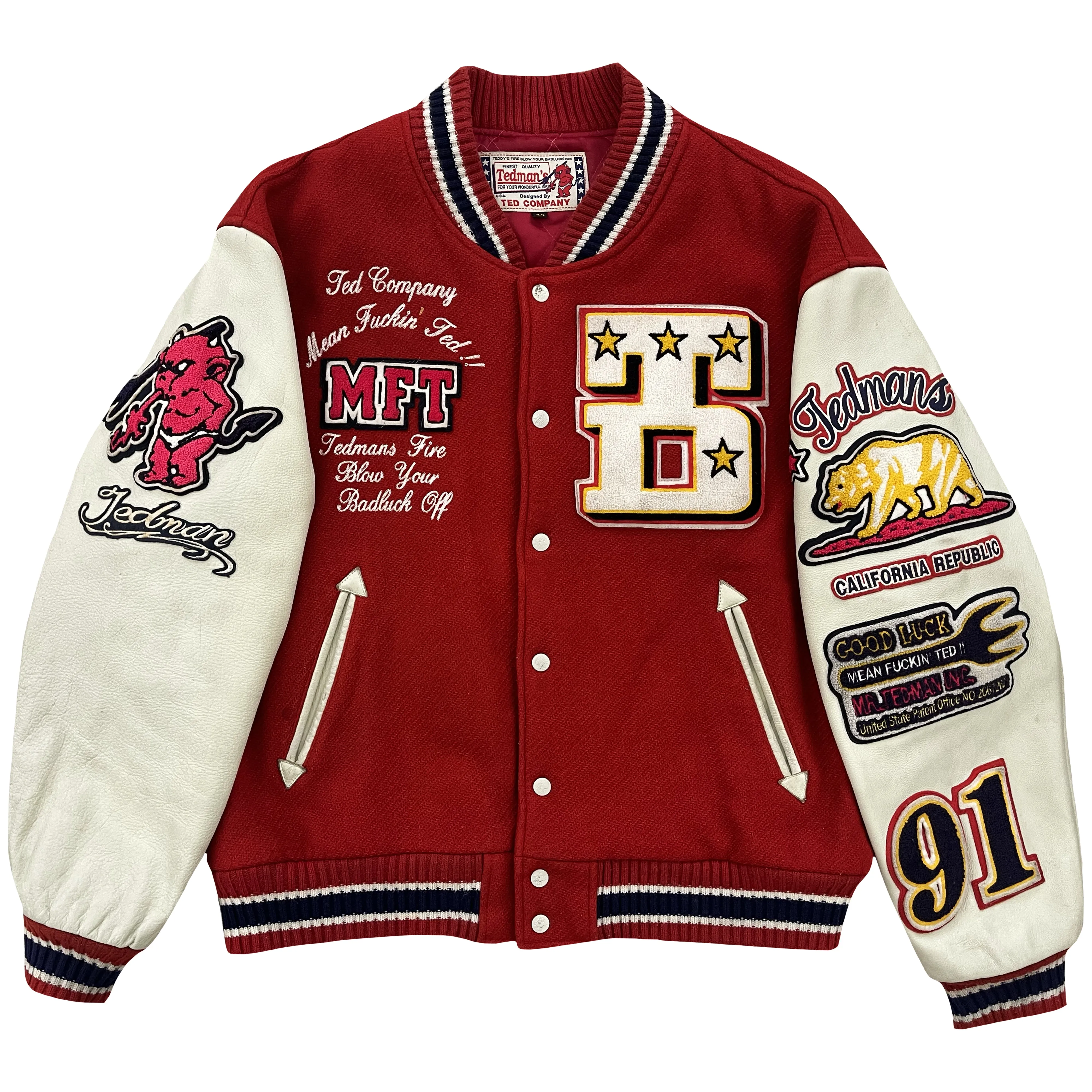 Tedman's Varsity Jacket - XL