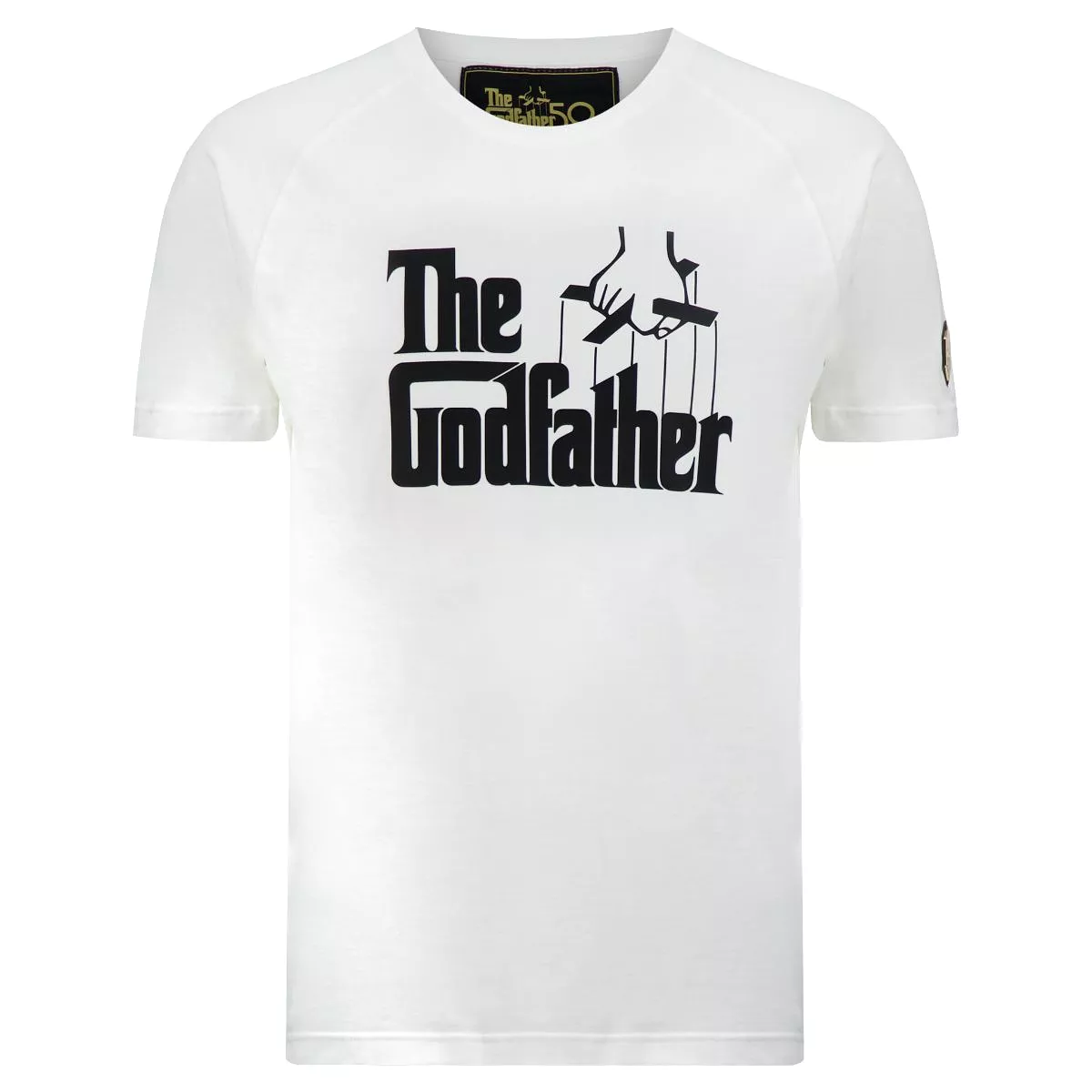 The Godfather Unisex T-Shirt Raglan Sleeve - WHITE/BLACK