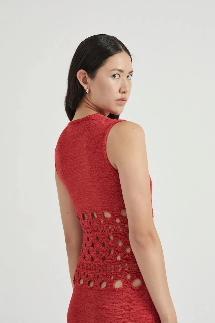 Third Form Break Away Knit Tank Dress - Scarlett