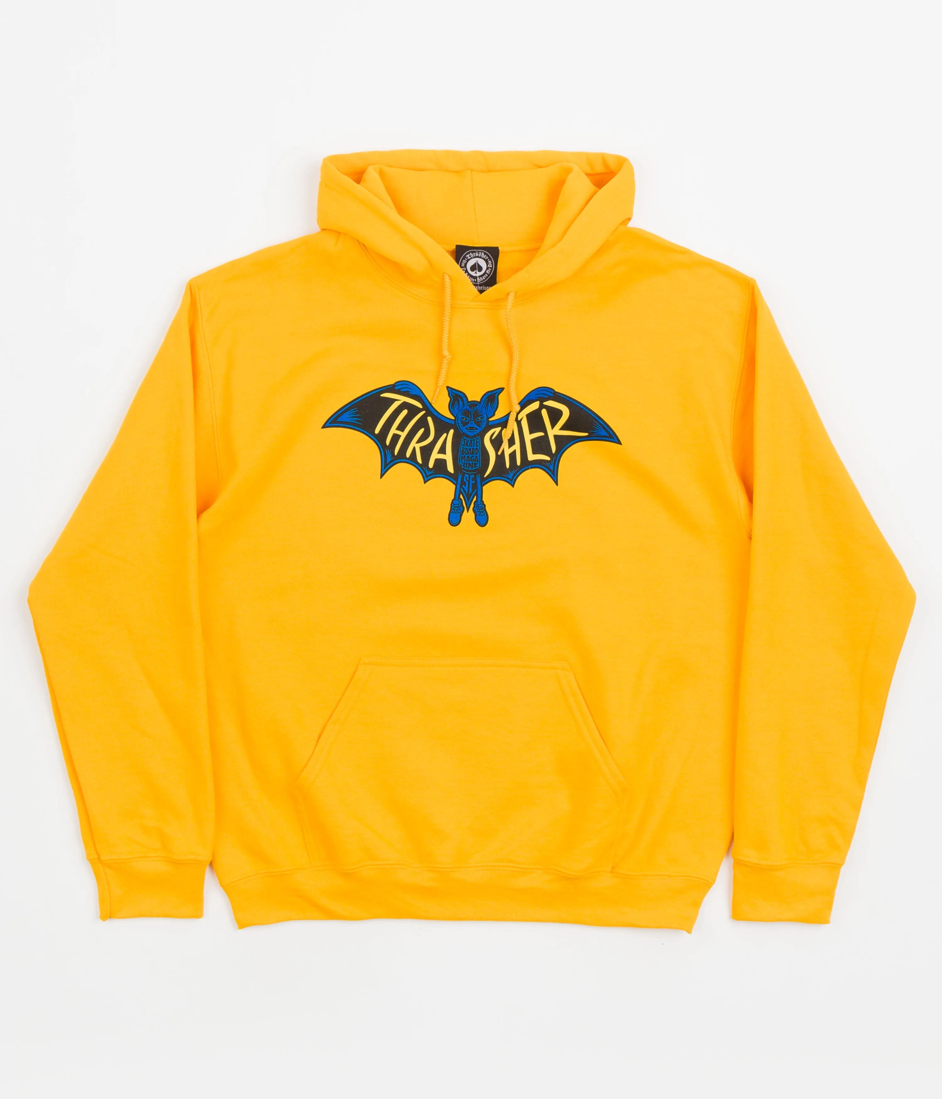 Thrasher Bat Hoodie - Gold