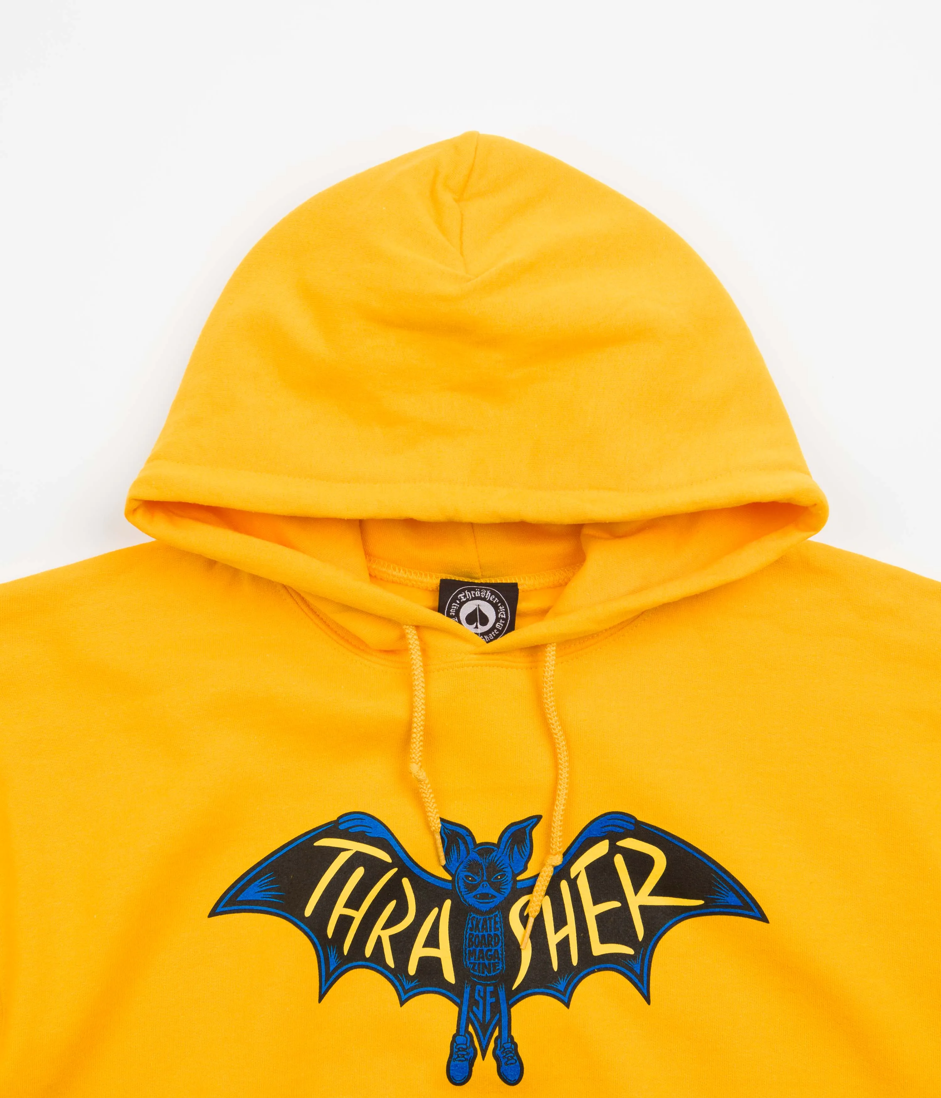 Thrasher Bat Hoodie - Gold