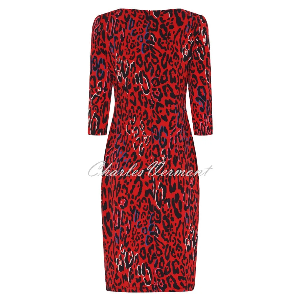 Tia Animal Print Dress - Style 78573-7136-47