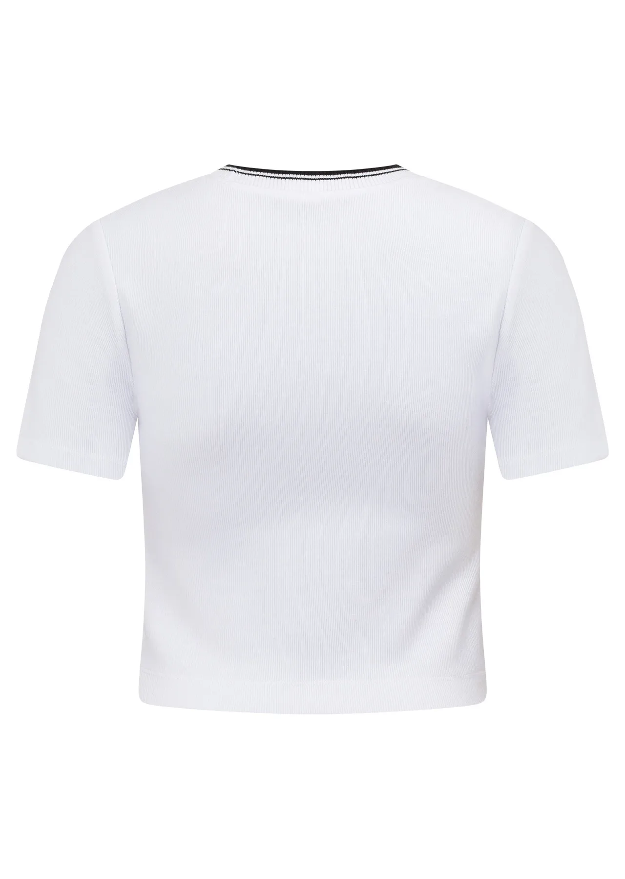 Tie Breaker Cropped Tee | White | Sale | Lorna Jane New Zealand