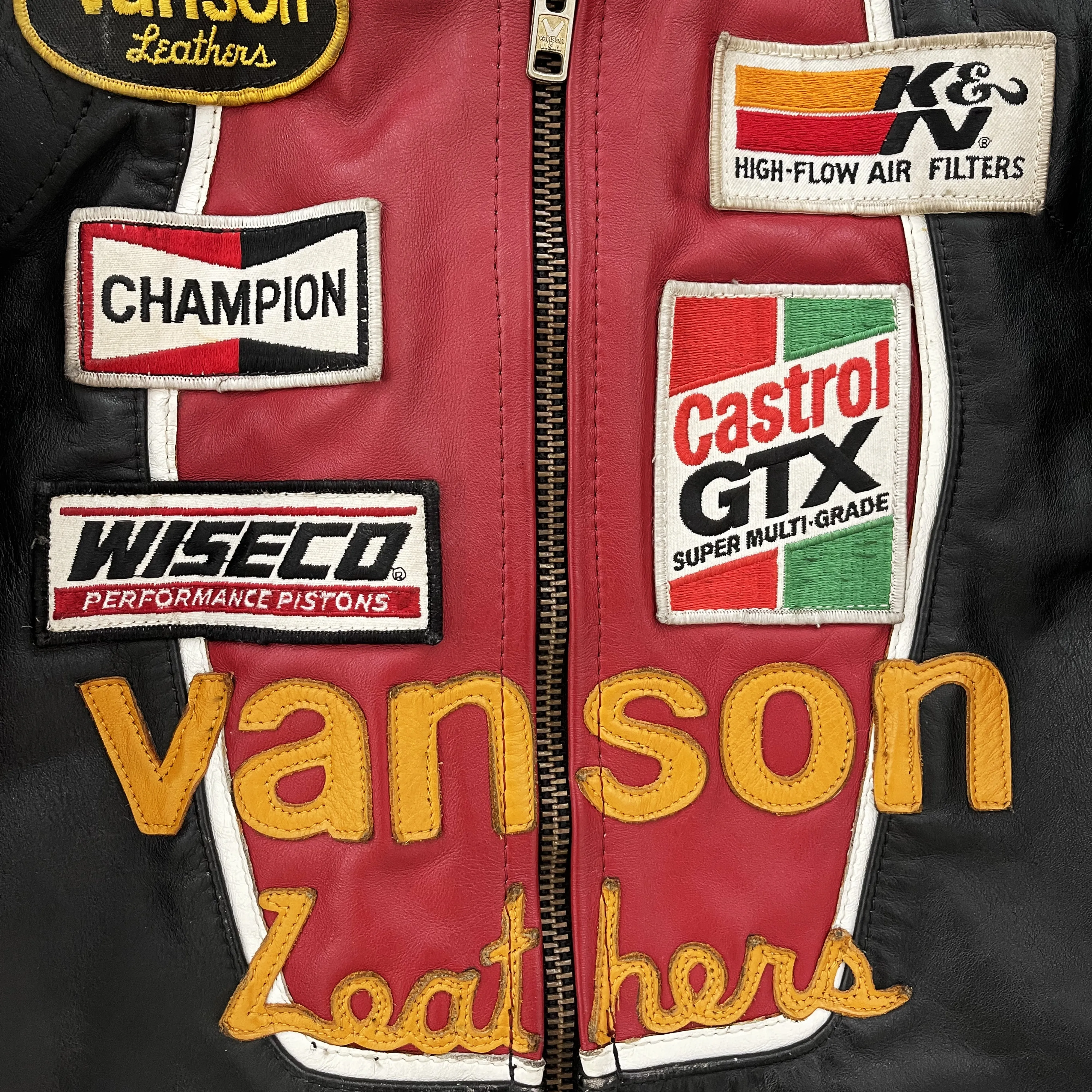 Vanson Leathers One Star Motorcycle Racer Jacket