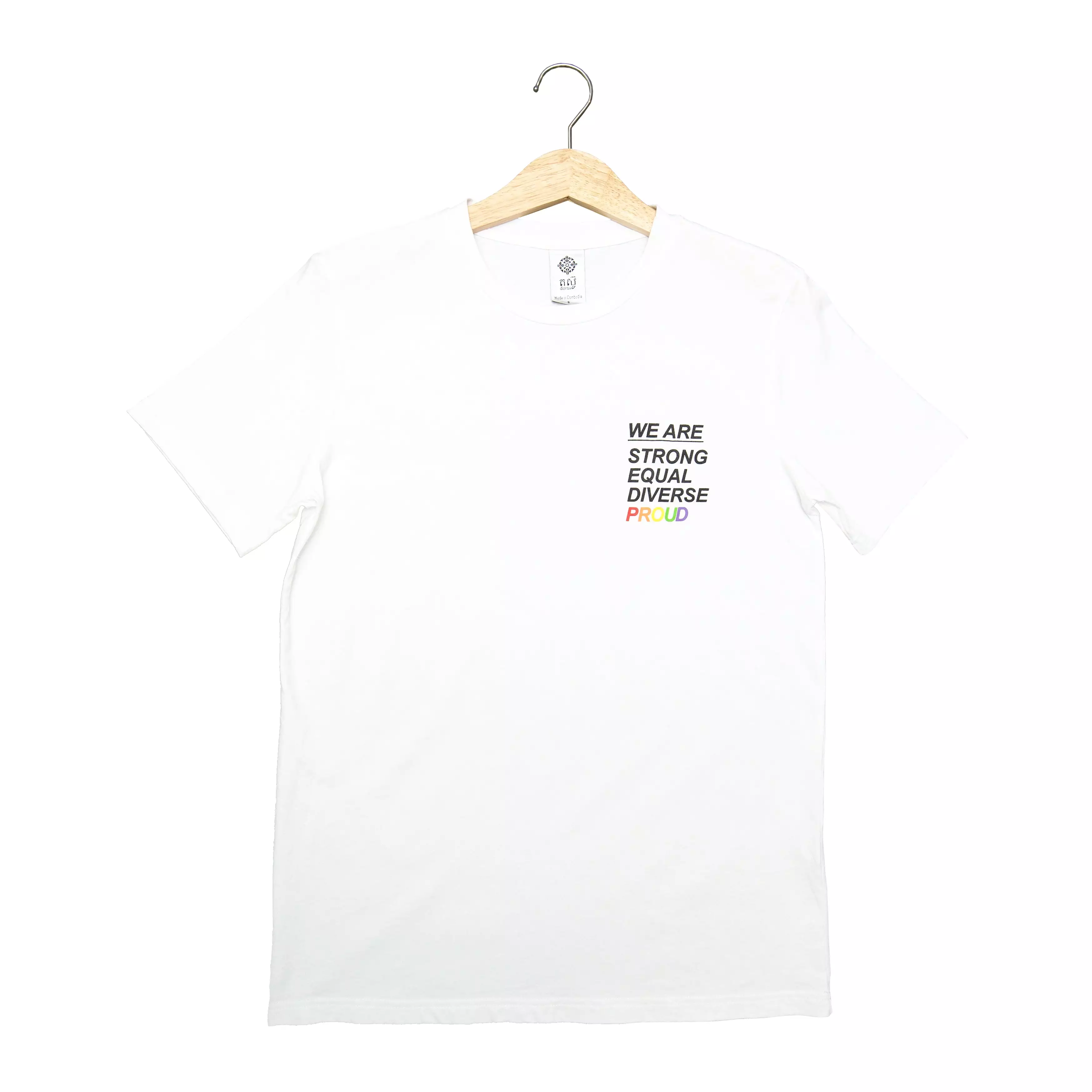 We Are PROUD T-shirt | White