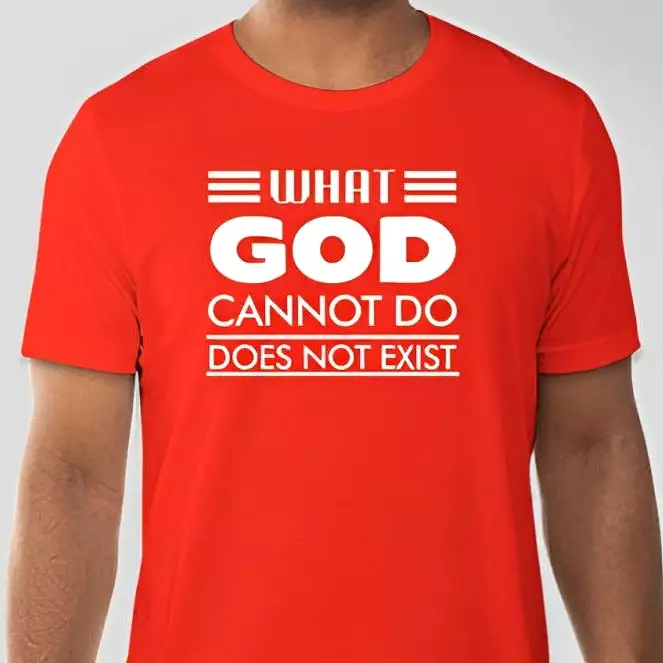 What God cannot do, does not exist Unisex T-shirt Inspired by NSPPD Morning Prayers