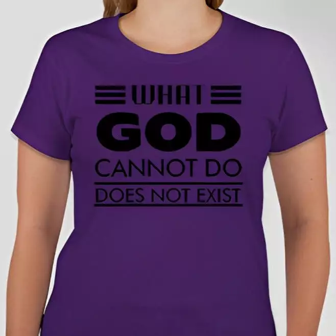 What God cannot do, does not exist Unisex T-shirt Inspired by NSPPD Morning Prayers