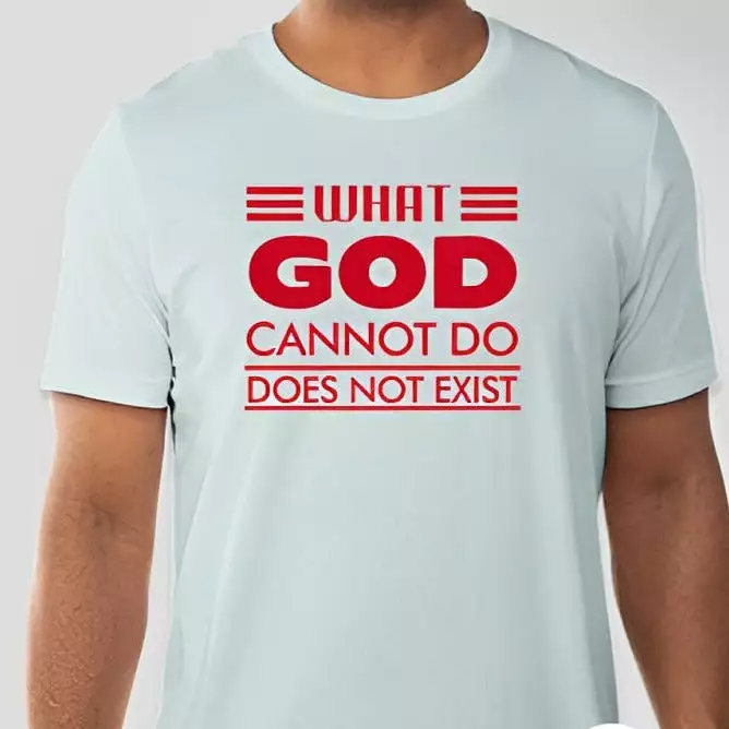 What God cannot do, does not exist Unisex T-shirt Inspired by NSPPD Morning Prayers