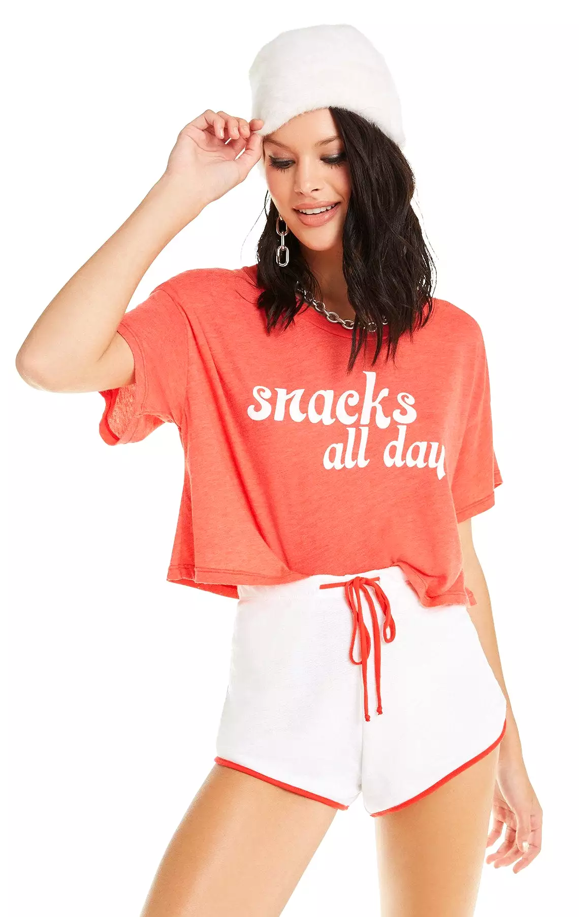 Wildfox Snacks all Day Valley Tee Shirt